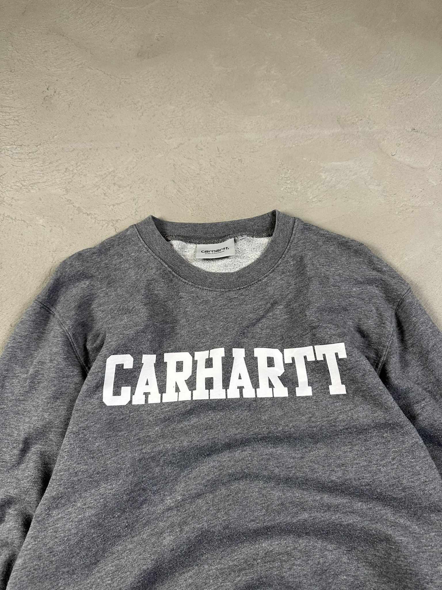 Carhartt Vintage Carhartt Spellout Logo Crewneck Size US S / EU 44-46 / 1 - 4 Thumbnail
