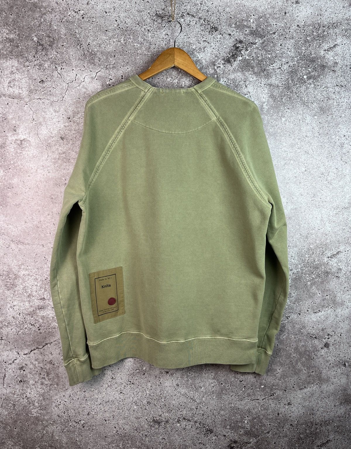 Ten C Ten C Garment Dyed Sweatshirt Size US L / EU 52-54 / 3 - 1 Thumbnail