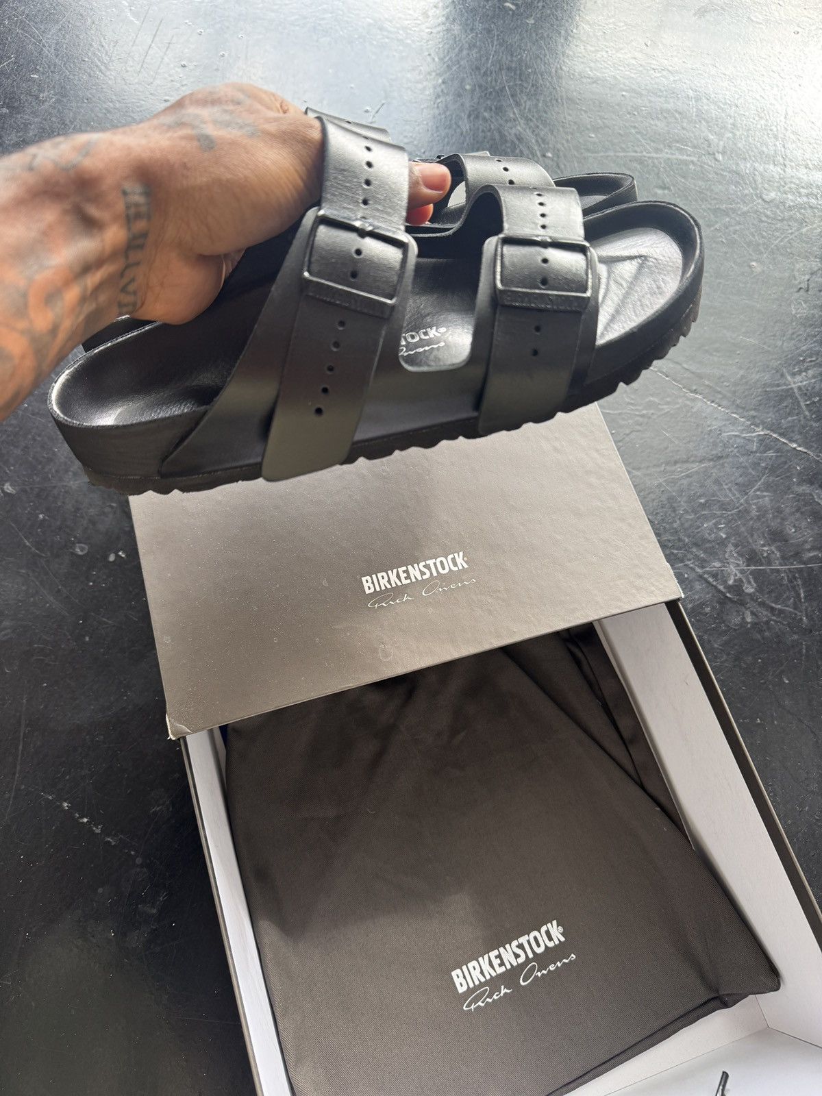 Birkenstock × Rick Owens Rick Owens Birkenstock Size US 9 / EU 42 - 6 Thumbnail