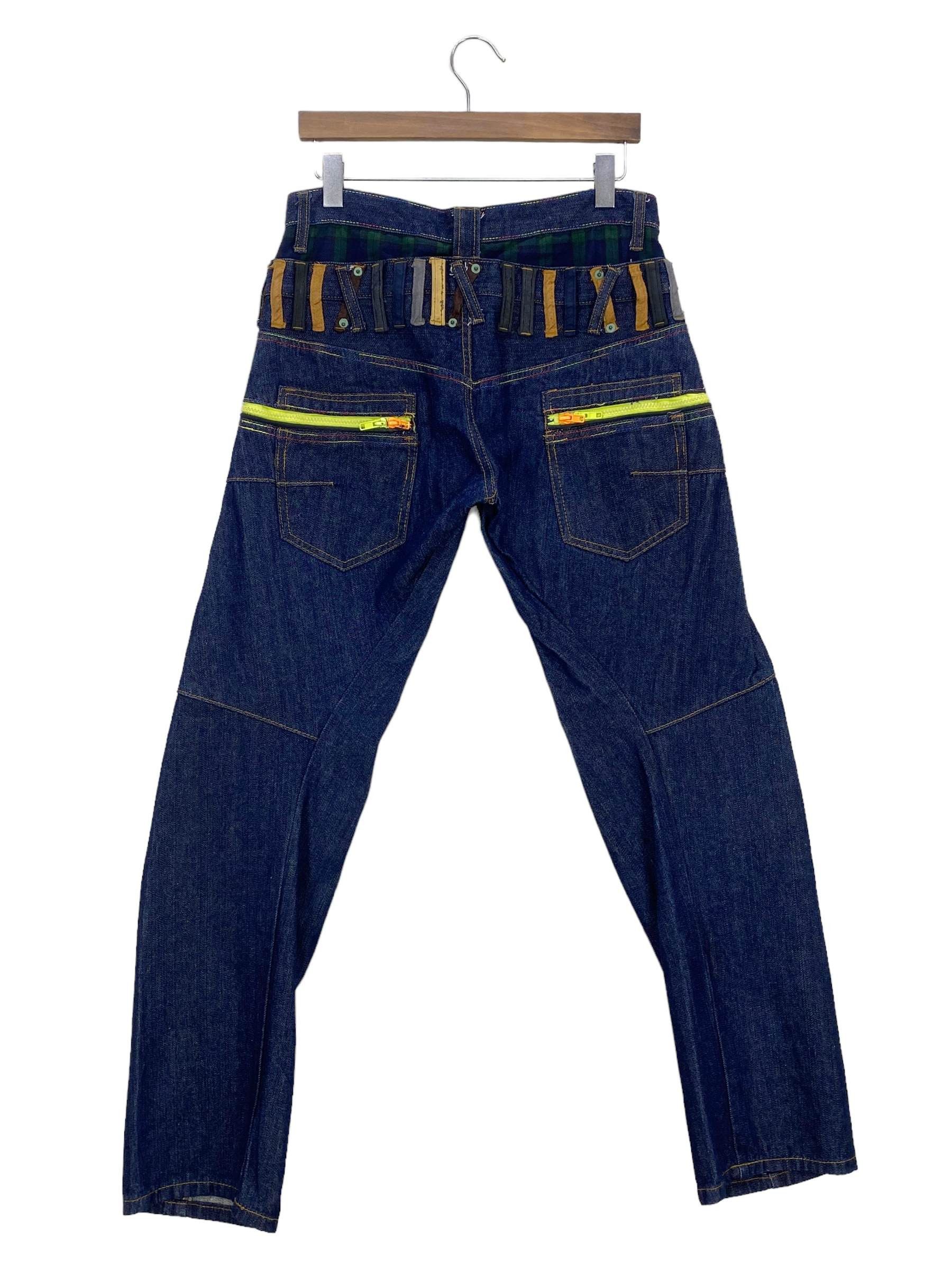 Japanese Brand Breathmint Jeans Double Waist Jeans Japanese Jeans Size US 31 - 1 Thumbnail