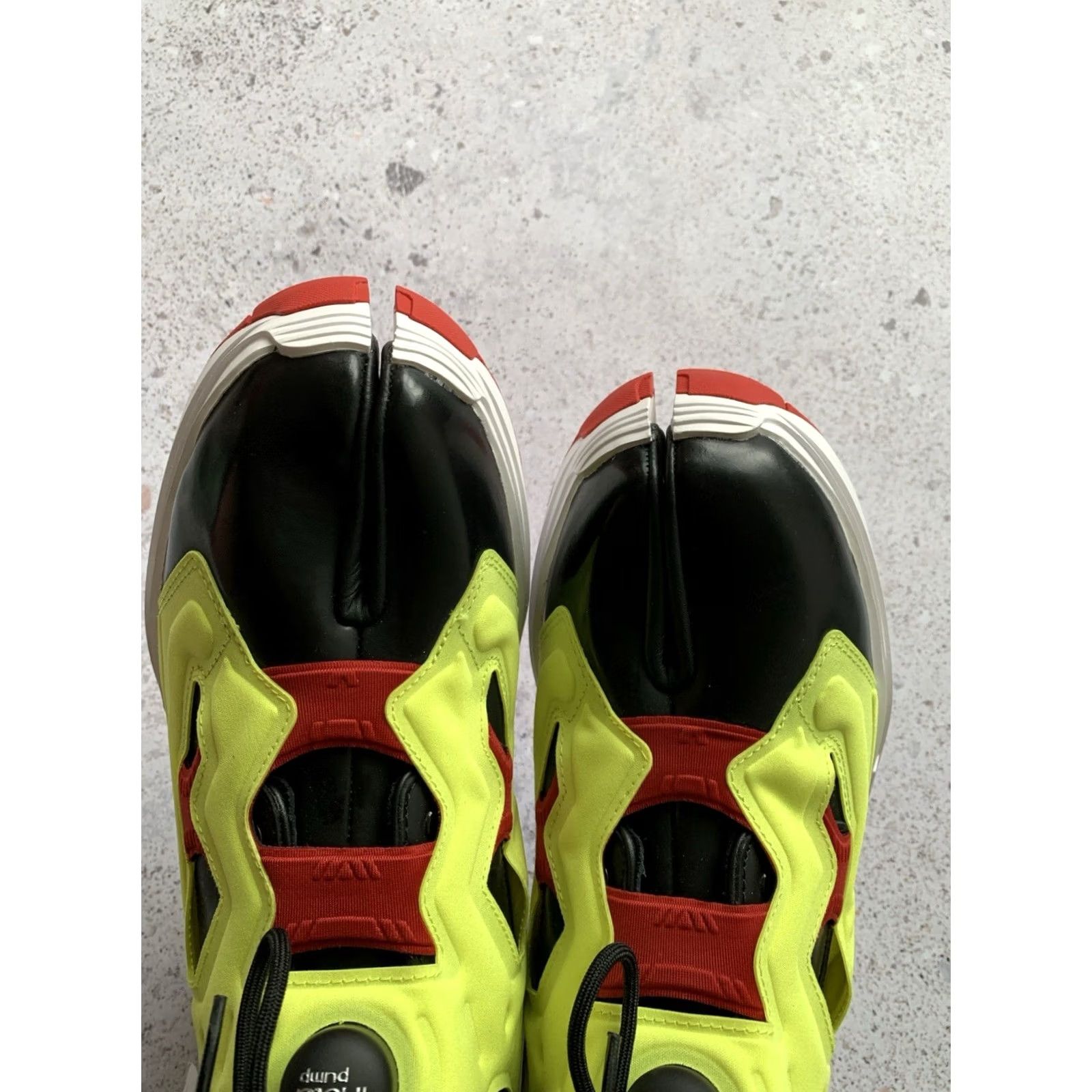 Maison Margiela MAISON MARGIELA x REEBOK INSTA PUMP FURY TABI HI TOP Sneaker Mens US 10 UK 9 EU 43 Multicolor Leather Size US M / EU 48-50 / 2 - 5 Thumbnail