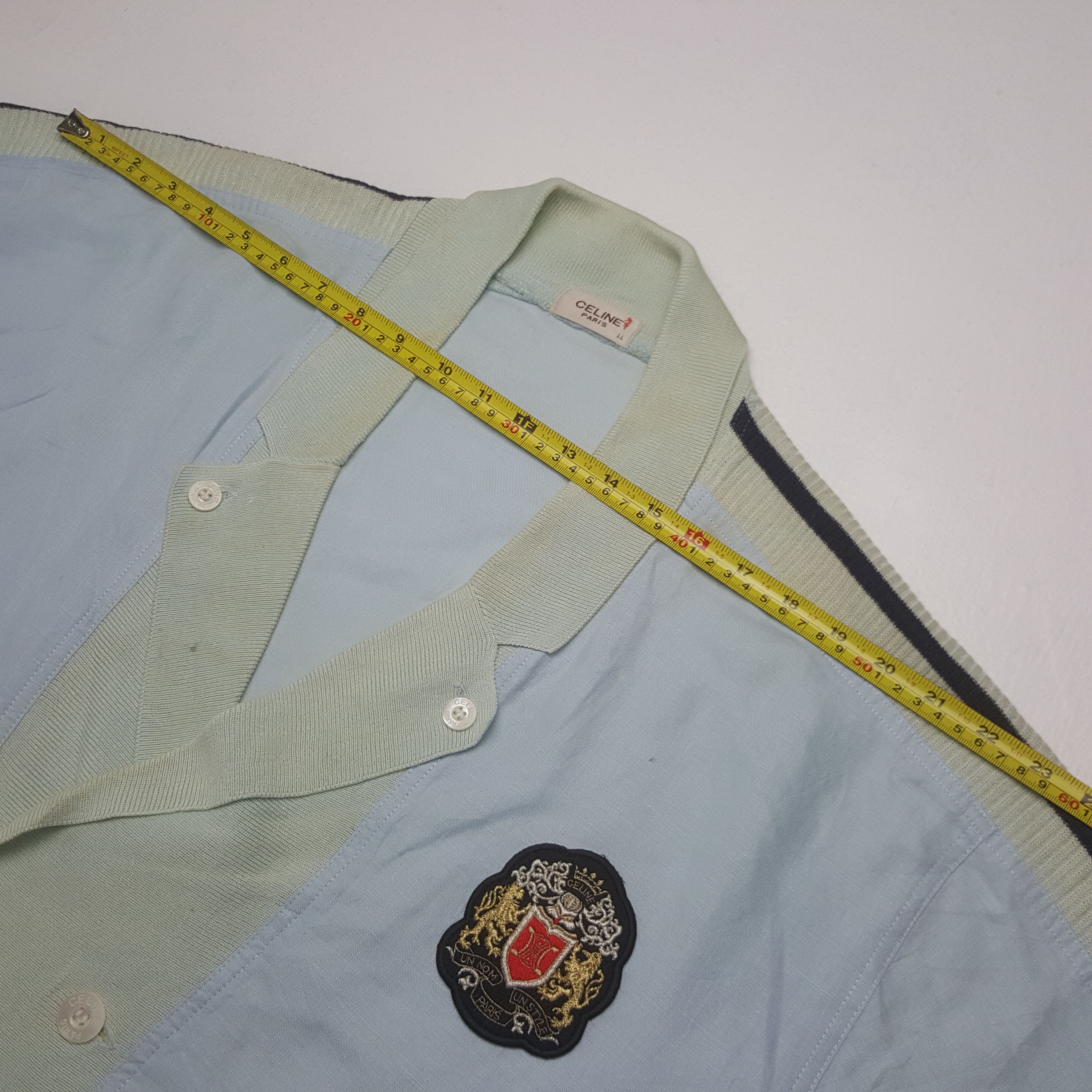 Celine Vintage Celine Paris Luxury Brand Cardigan Jacket C313N23 Size US XL / EU 56 / 4 - 5 Thumbnail