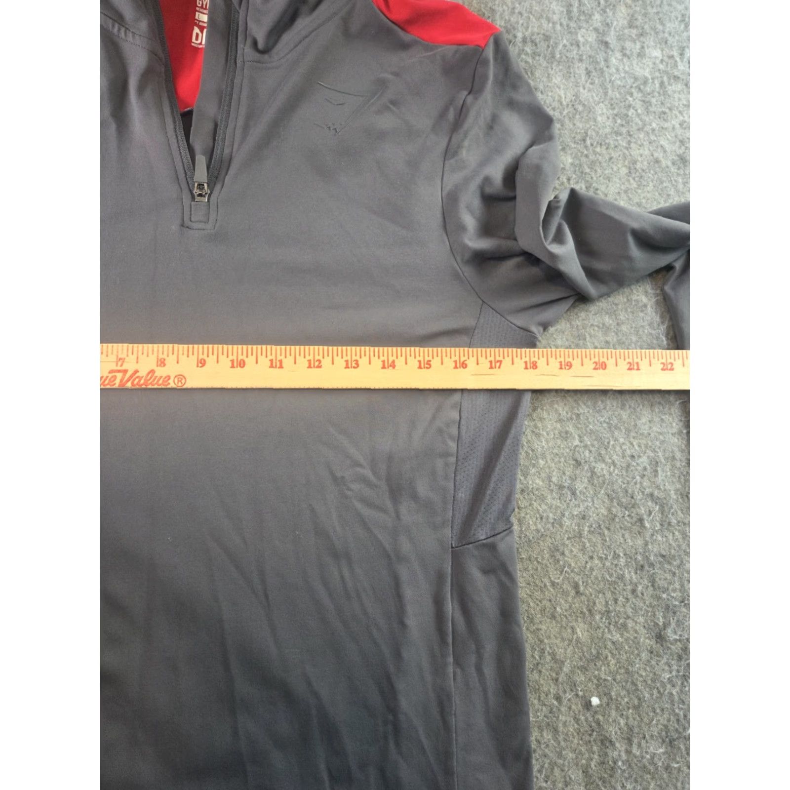 Gymshark Gymshark Dry Pullover Women’s L 1/4 Zip Long Sleeve Gray Shirt Athletic Activewear Logo Pullover Womens Size L / US 10 / IT 46 - 6 Thumbnail