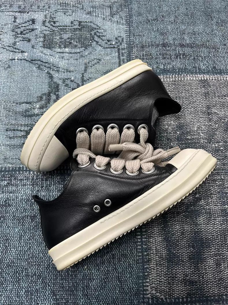 Rick Owens Rick Owens Thick laces, low tops, Converse shoes Size US 7 / EU 40 - 3 Thumbnail