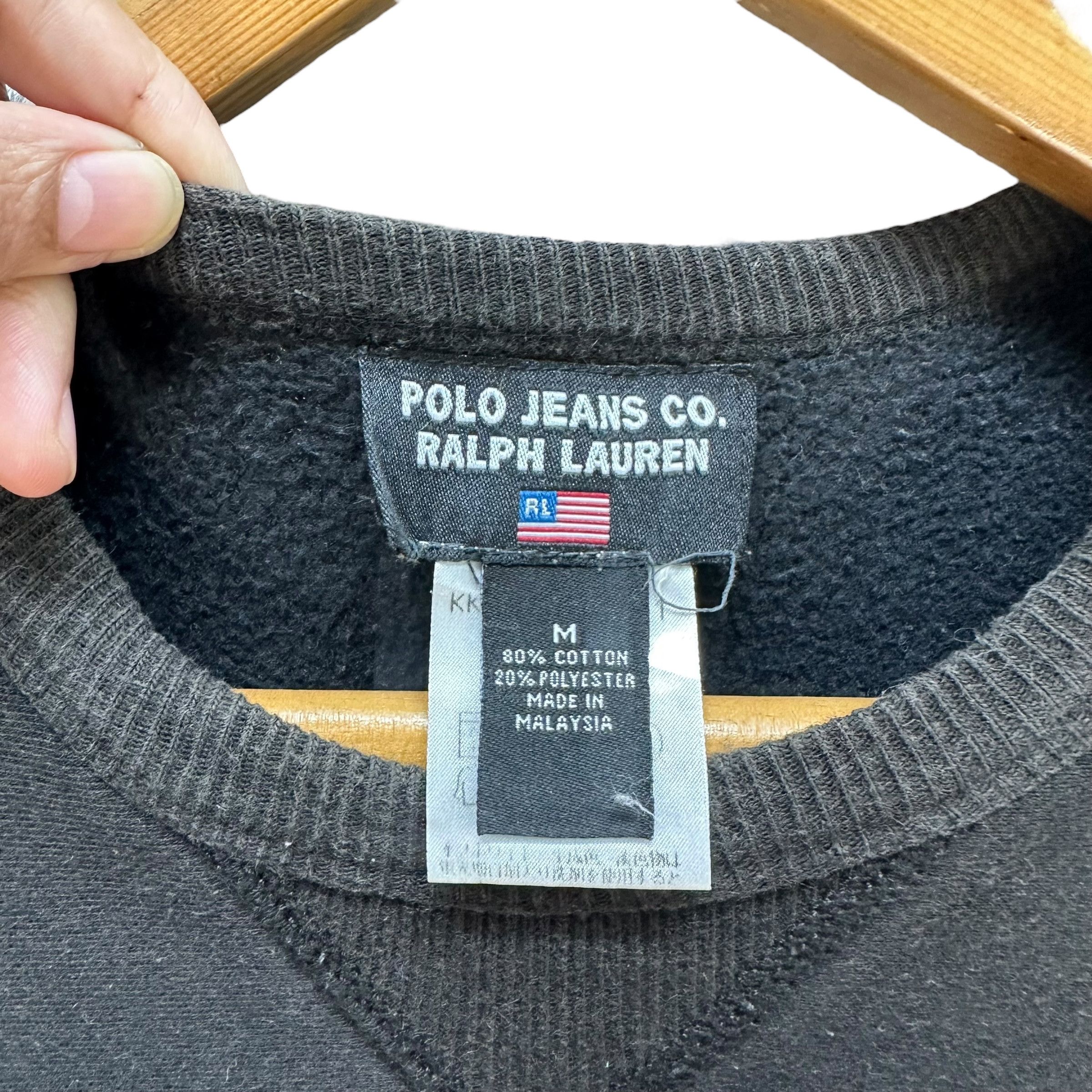 Polo Ralph Lauren POLO JEANS RALPH LAUREN BIG LOGO SWEATSHIRTS #8798-027 Size US M / EU 48-50 / 2 - 8 Thumbnail
