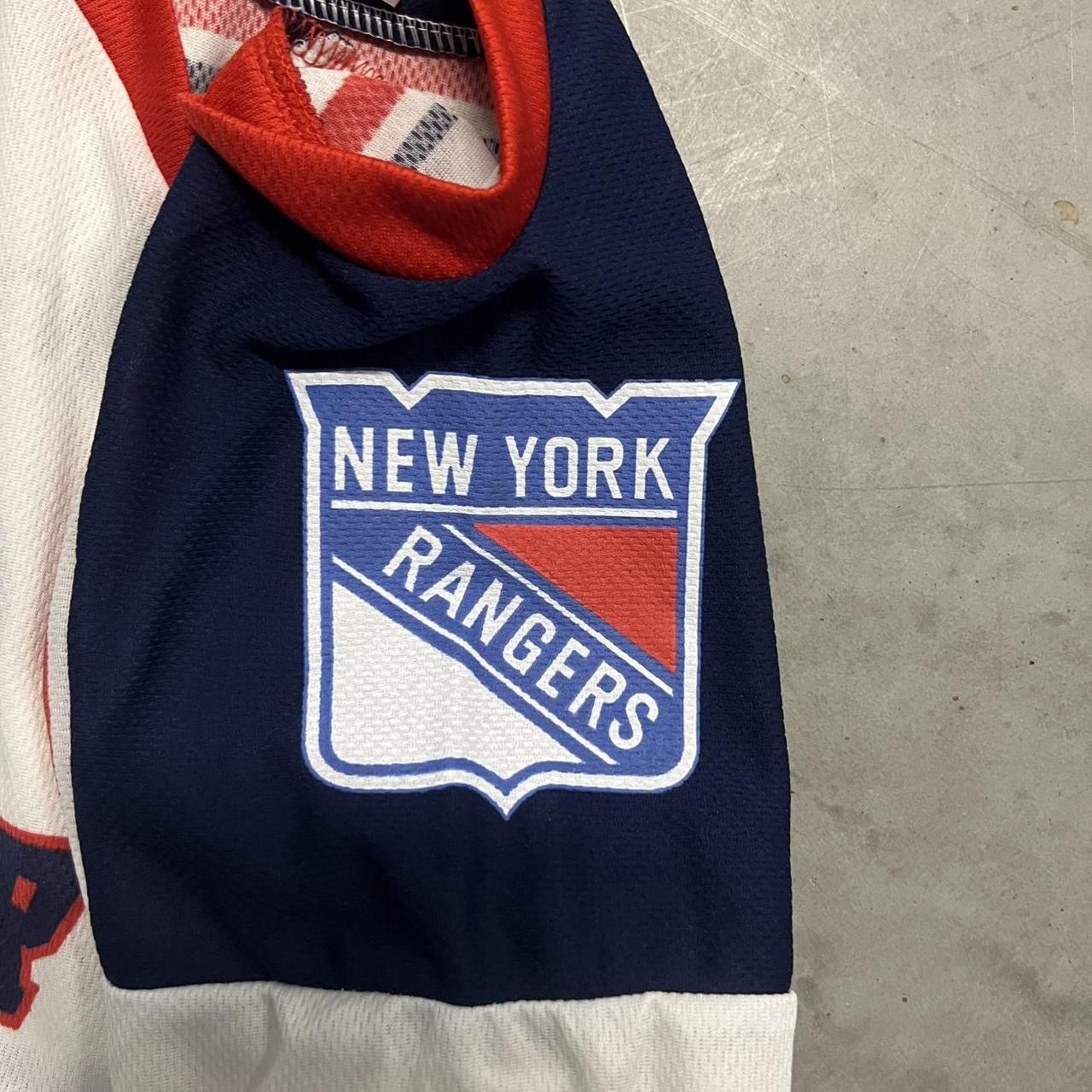 NHL Crazy Vintage Y2K warriors New york Rangers Hockey Jersey! Size US XS / EU 42 / 0 - 3 Thumbnail