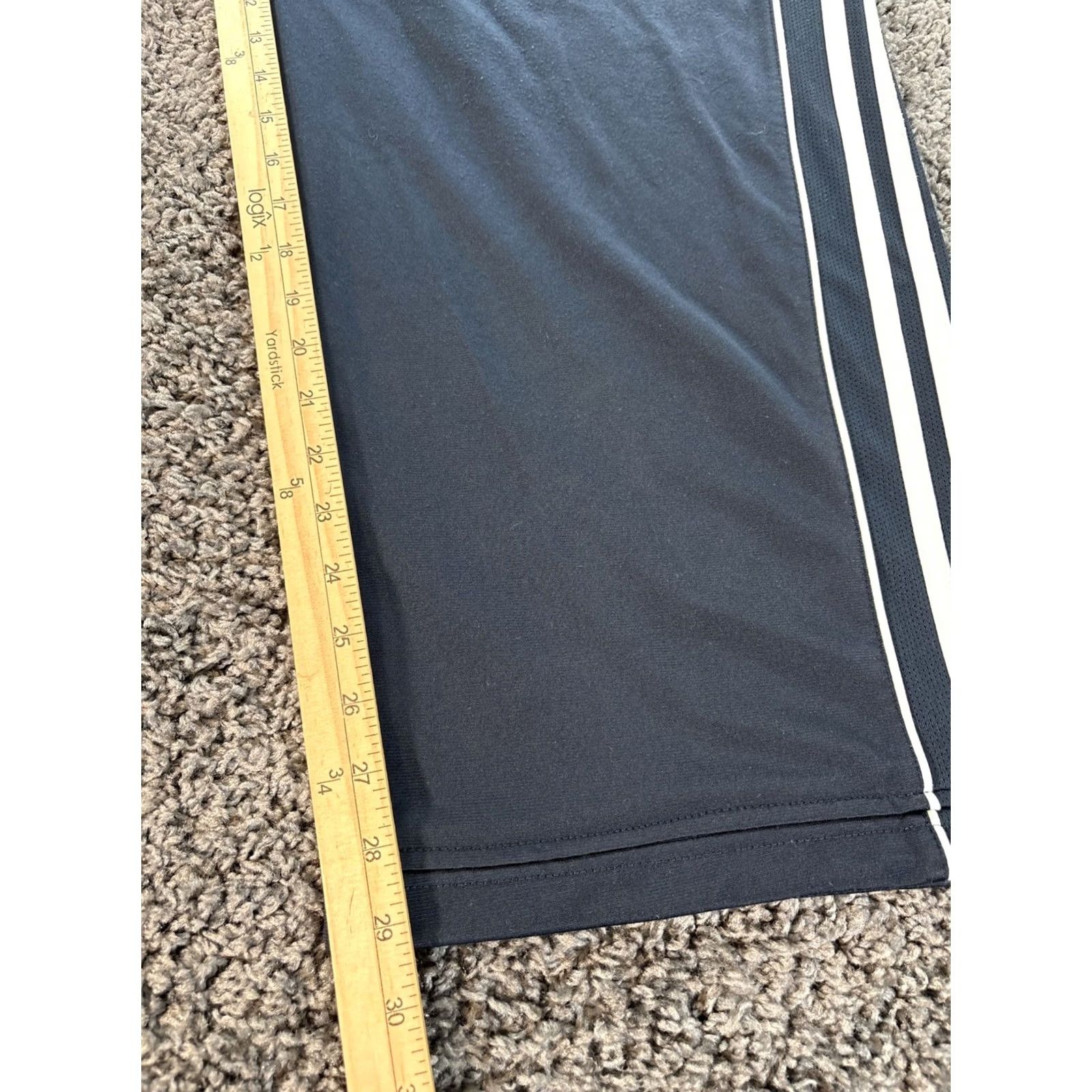 Adidas VINTAGE adidas Track Pants Mens XL Blue Pockets 00s Baggy Warm Ups Basketball 70s Size US 36 / EU 52 - 2 Thumbnail