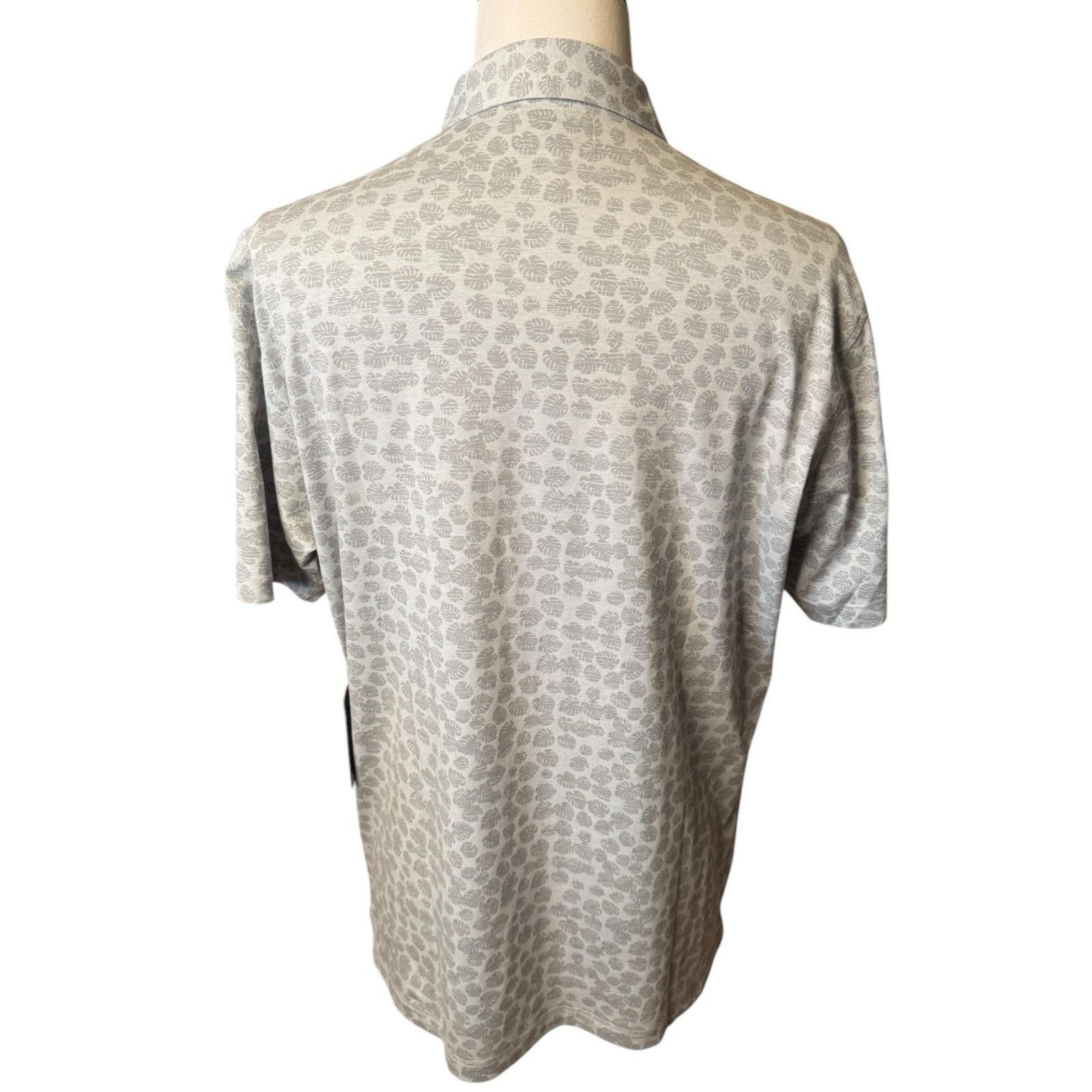 Other Linksoul NEW Golf Large Palm Leaves Polo Shirt Stretch Size US L / EU 52-54 / 3 - 6 Thumbnail
