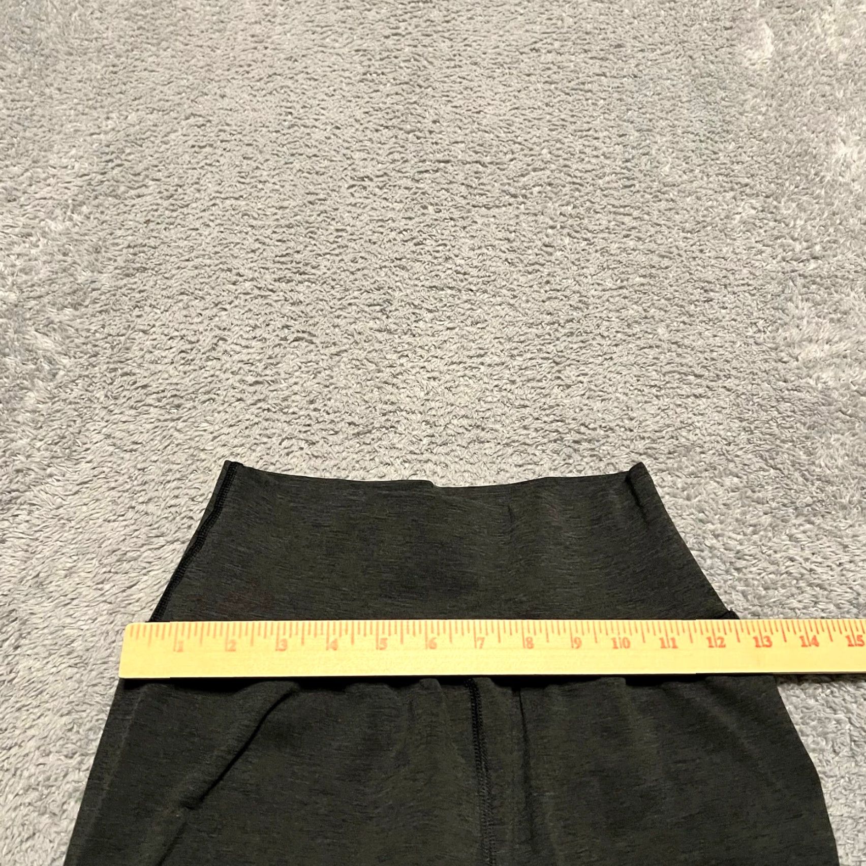 Vintage Alphalete Leggings Pants Womens Medium Gray Compression 7/8 Cropped Size 32" / US 10 / IT 46 - 6 Thumbnail