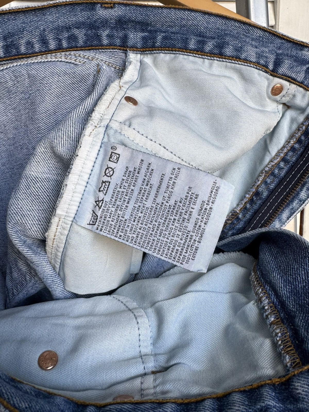 Levi's Vintage 90s Levi’s 615 Light Blue Denim Jeans Pants USA Size US 33 - 13 Thumbnail