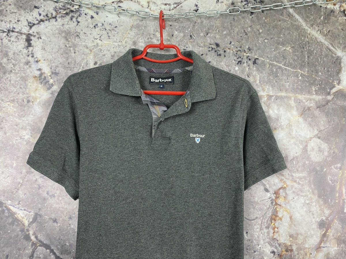 Barbour × Vintage Men’s Barbour Polo T-Shirt Luxury Size Medium Size US M / EU 48-50 / 2 - 2 Thumbnail
