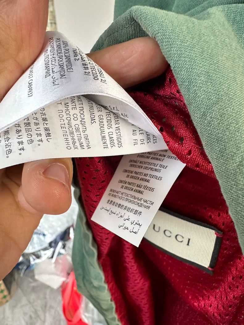 Gucci GucciClassic red and green zipper stand-up collar school un Size US S / EU 44-46 / 1 - 9 Thumbnail