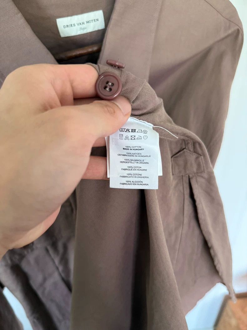 Dries Van Noten DRIES VAN NOTEN Work shirt coat Size US L / EU 52-54 / 3 - 7 Thumbnail