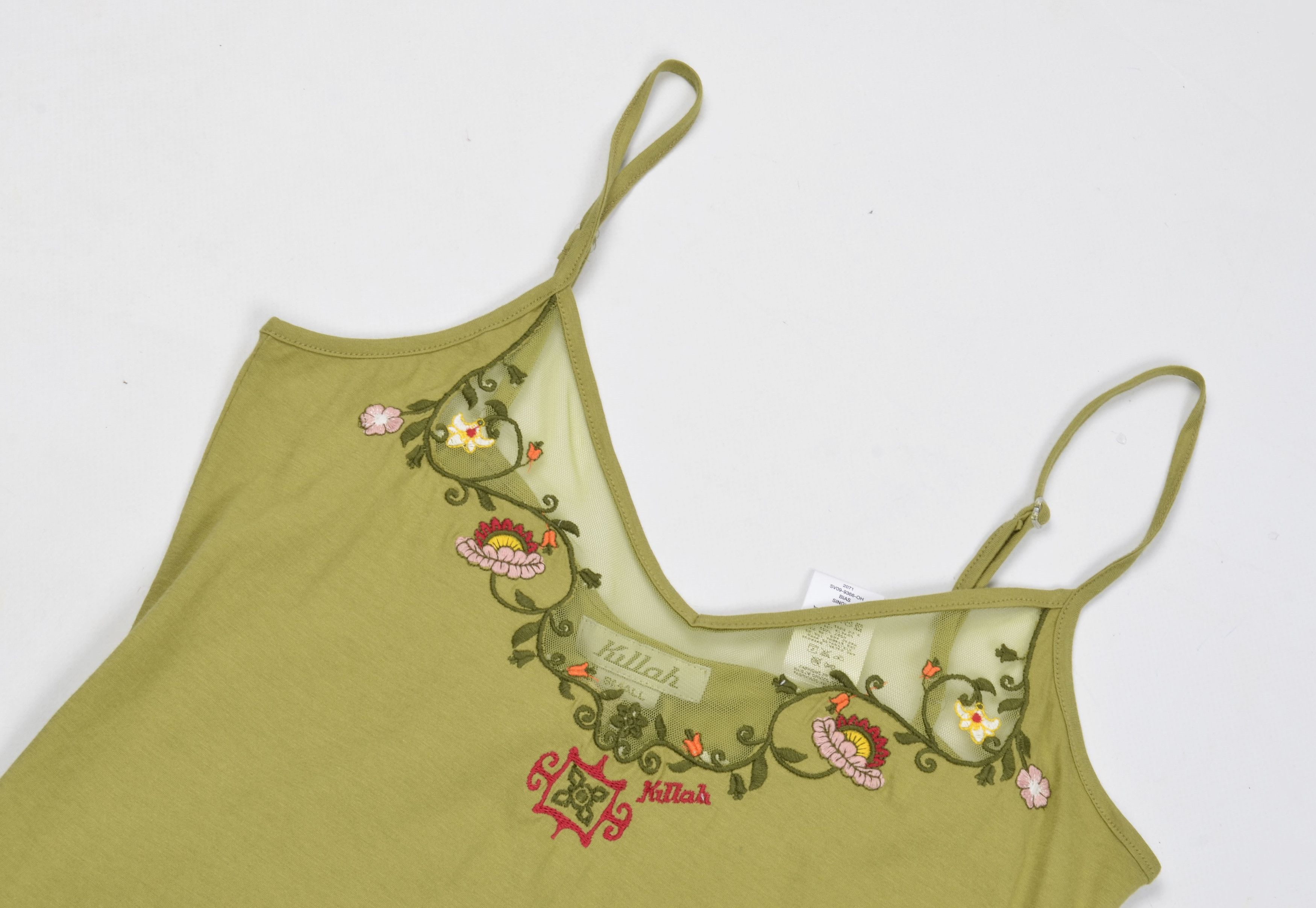 Miss Sixty × Vintage Y2K Killah by Miss Sixty Fairy Floral Embroidered Tank Top Size S / US 4 / IT 40 - 2 Thumbnail