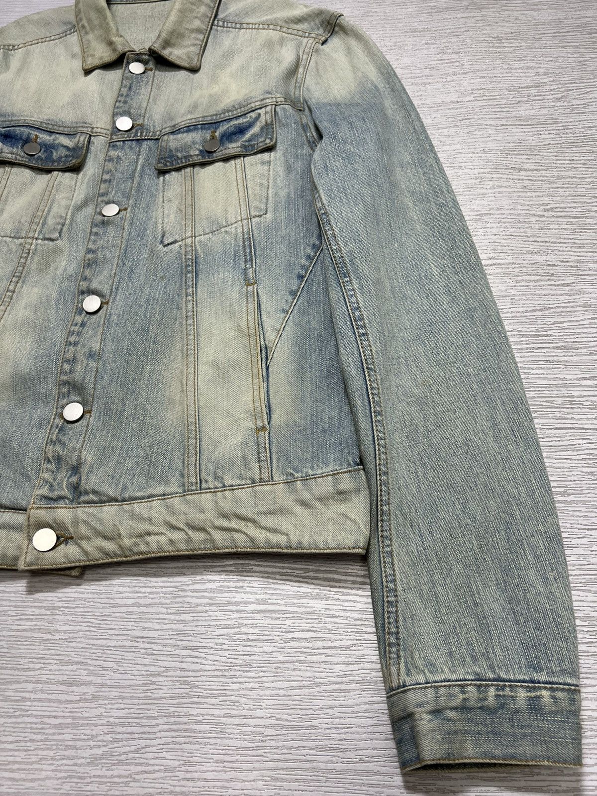 Balmain Balmain - Christophe Decarnin - Vintage Washed Denim Jacket Size US L / EU 52-54 / 3 - 9 Thumbnail
