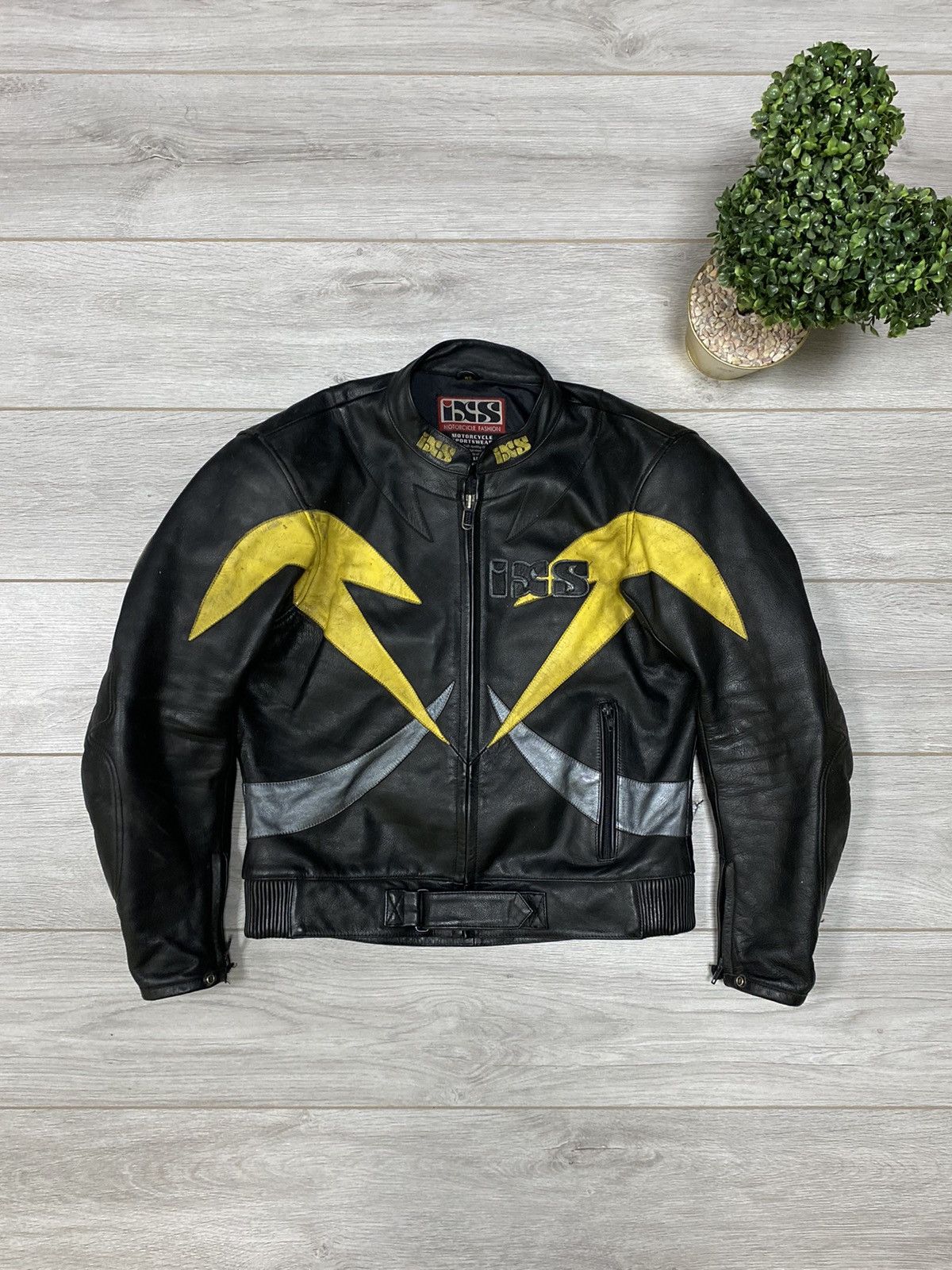 IXS vintage racing moto jacket protection