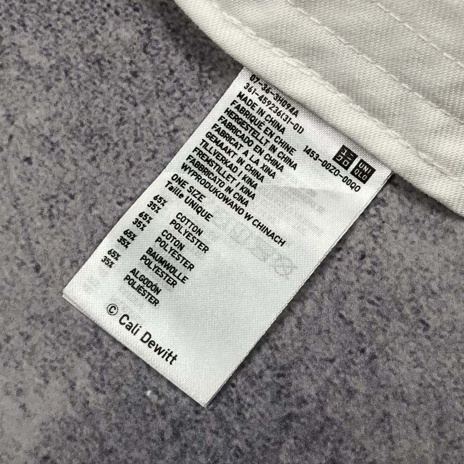 Uniqlo Uniqlo Cali Dewitt NOW Earth White Men’s Cap art hype Size ONE SIZE - 11 Thumbnail