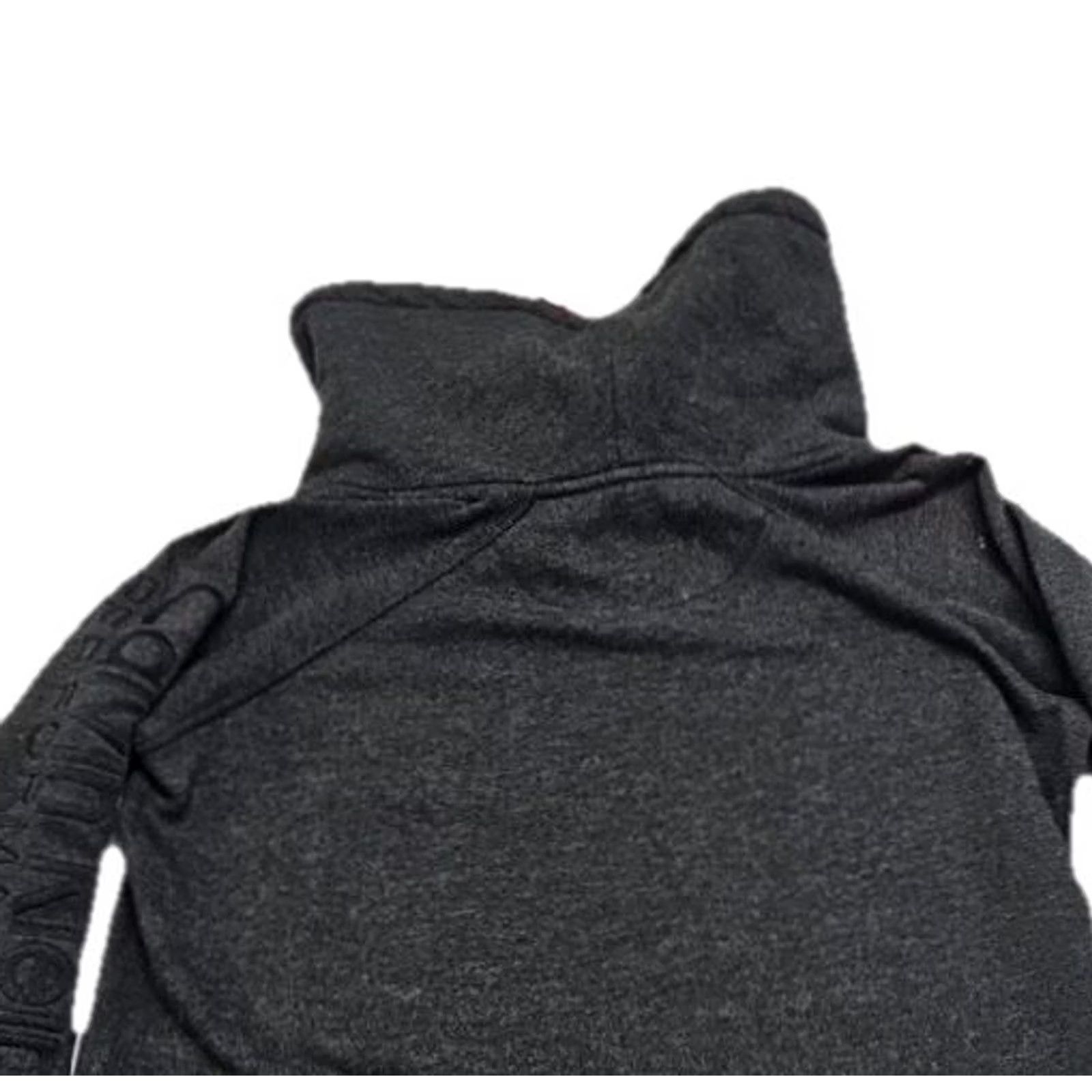 Calvin Klein Calvin Klein Performance Hoodie Womens M Gray Pink Mock Neck Pullover Logo Pockets Lightweight Activewear Size M / US 6-8 / IT 42-44 - 7 Thumbnail