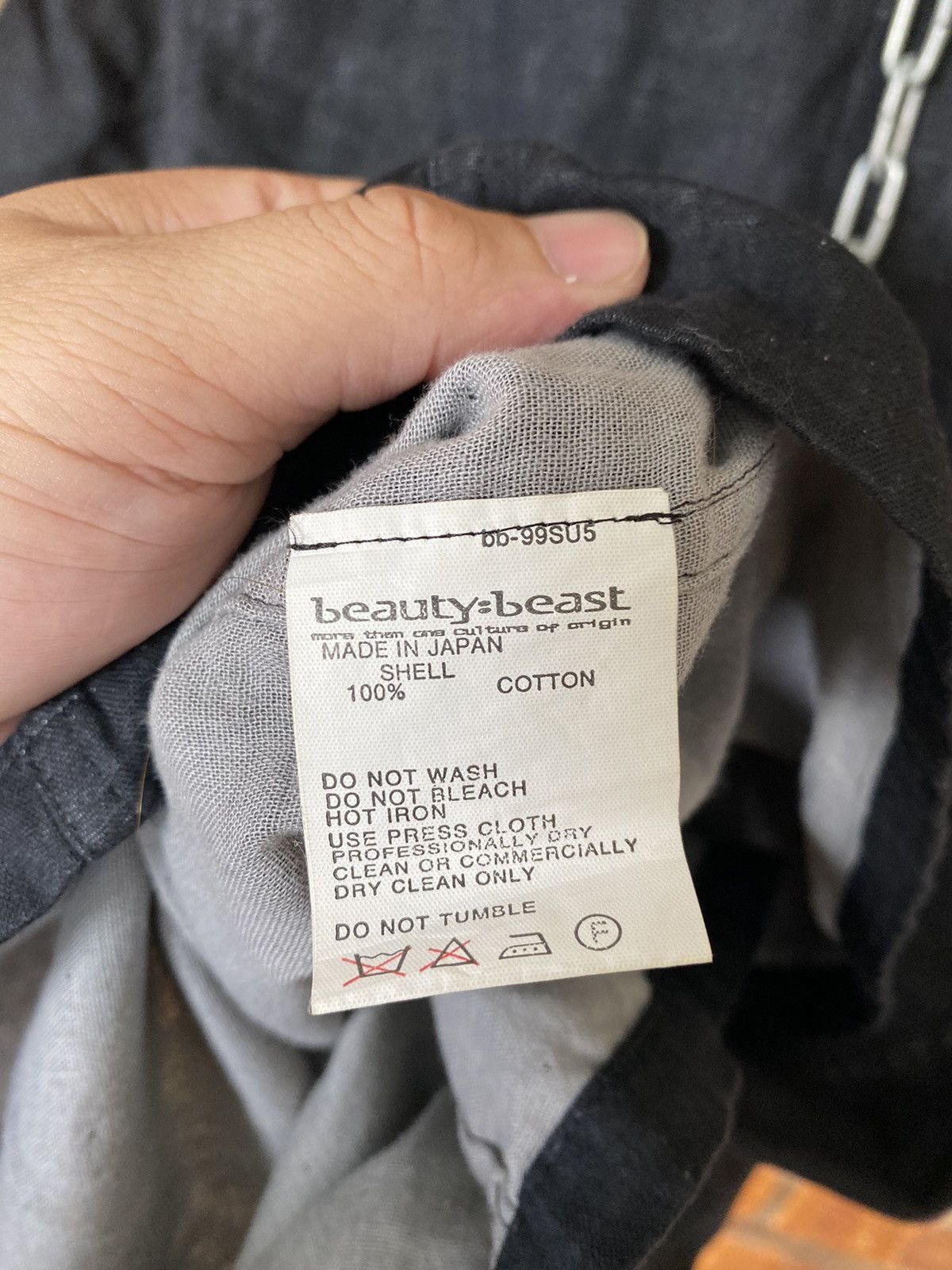 Beauty Beast 1990s Beauty:Beast Japan logo high neck button up Size US M / EU 48-50 / 2 - 15 Thumbnail