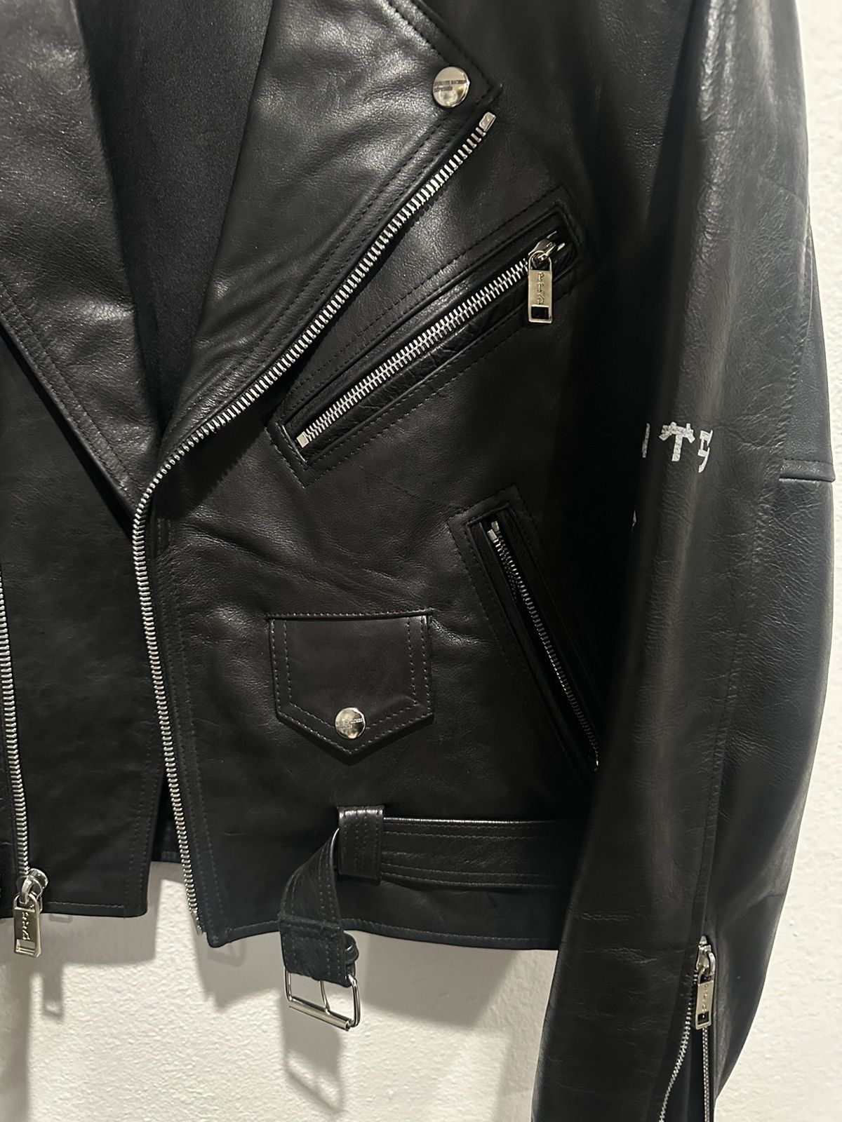 Enfants Riches Deprimes ERD Climax 29 Calfskin Leather Biker Jacket Size US M / EU 48-50 / 2 - 4 Thumbnail