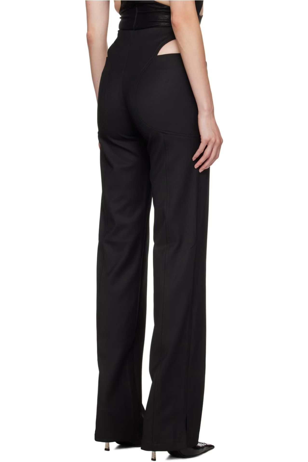 Misbhv $430 MISBHV Black Cut Out Pants Size 27" / US 4 / IT 40 - 3 Thumbnail
