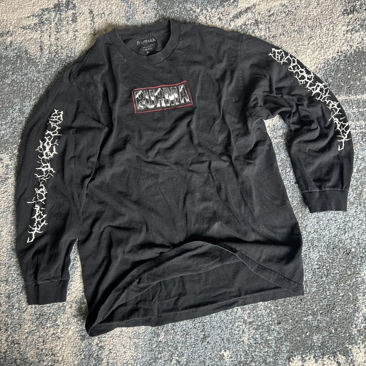 Burma DiSTRESSED DOOM METAL LiGHTNiNG PRiNT L/S JORDAN HARTiGAN Size US L / EU 52-54 / 3 - 3 Thumbnail