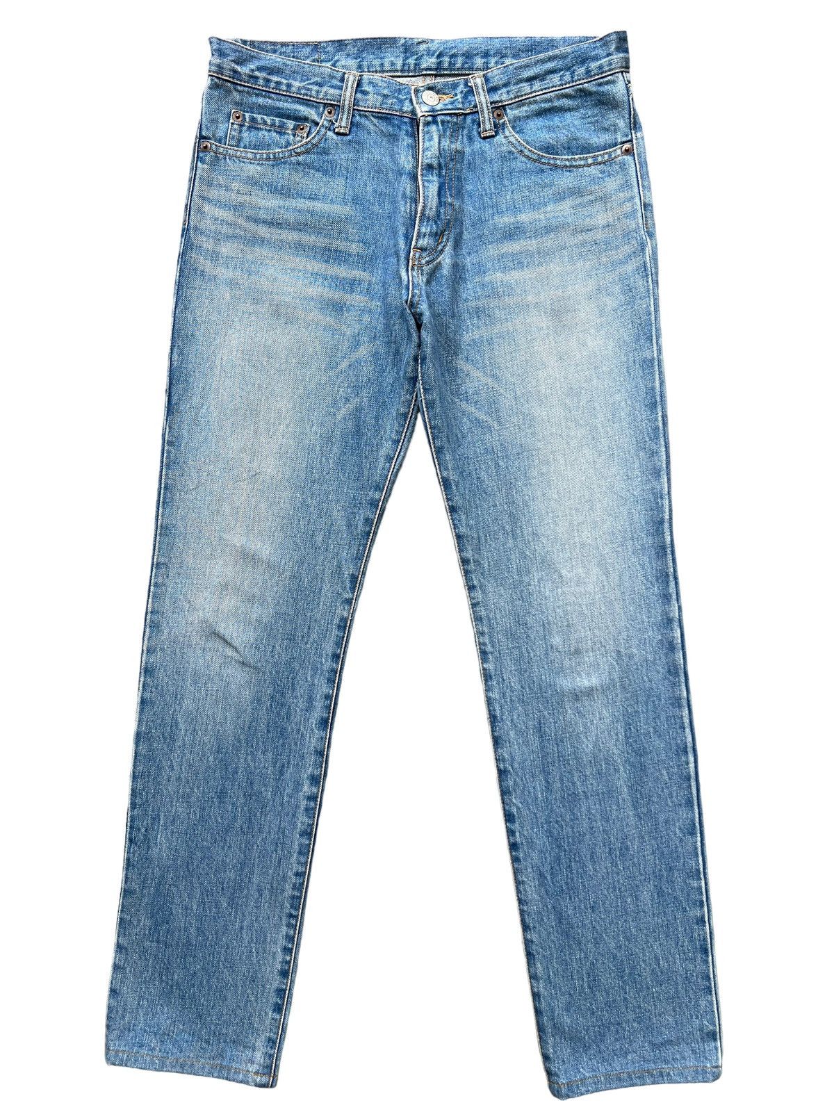 Beams Plus Vintage BEAMS PLUS Japan Straight Cut Denim Jeans 30x29 Size 30" / US 8 / IT 44 - 2 Thumbnail