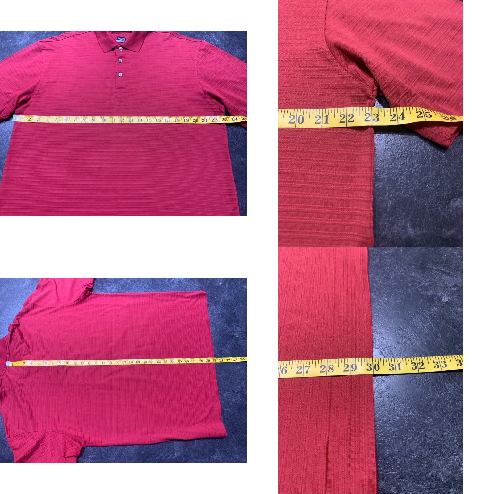 Nike Nike Polo Shirt Adult Large Burgundy Red Tiger Woods Collection Golf Men’s Size US L / EU 52-54 / 3 - 8 Thumbnail