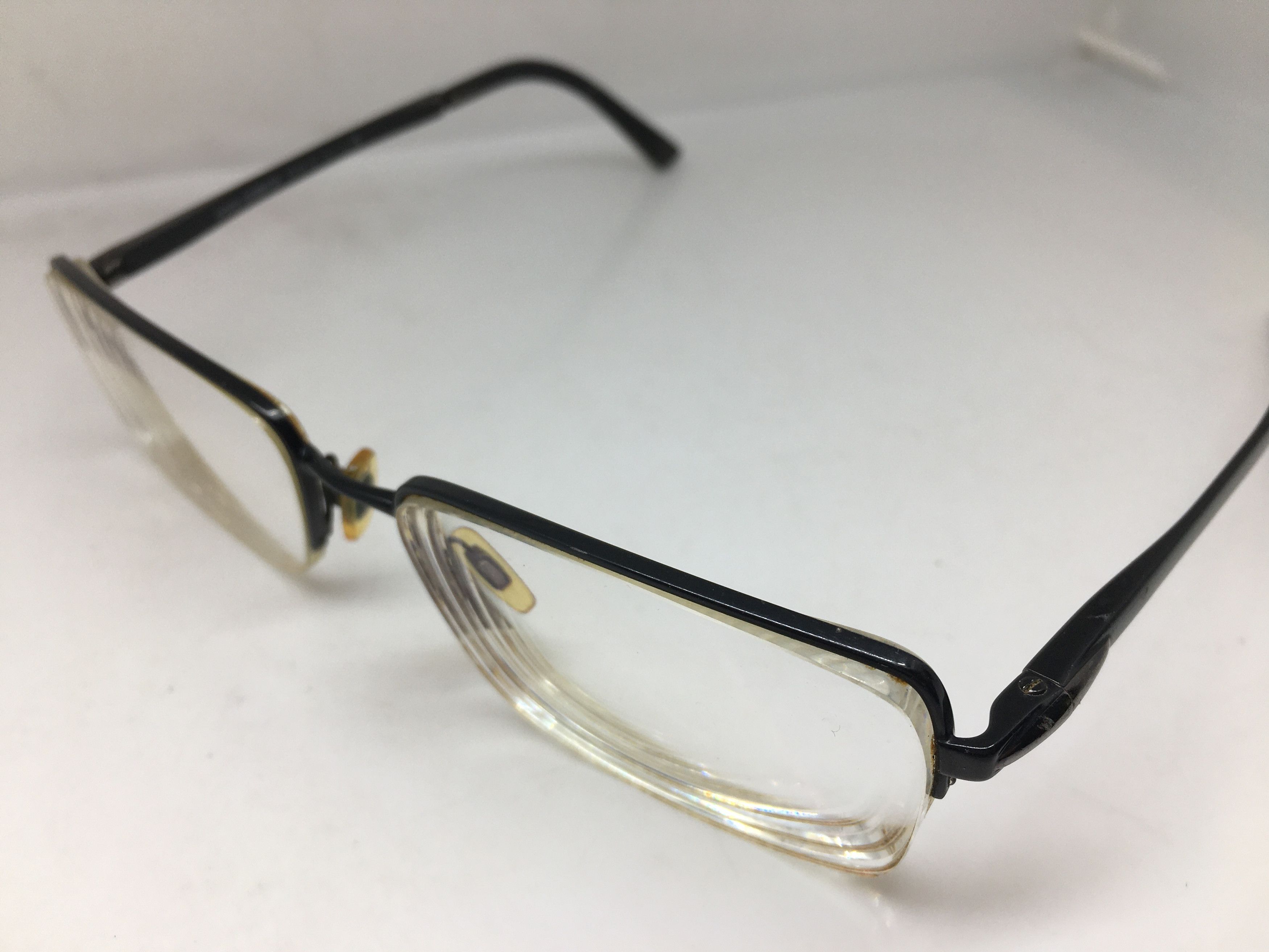 Dolce & Gabbana Dolce & Gabbana Black Alloy Half Rim RX Eyeglasses Frame Size ONE SIZE - 3 Thumbnail