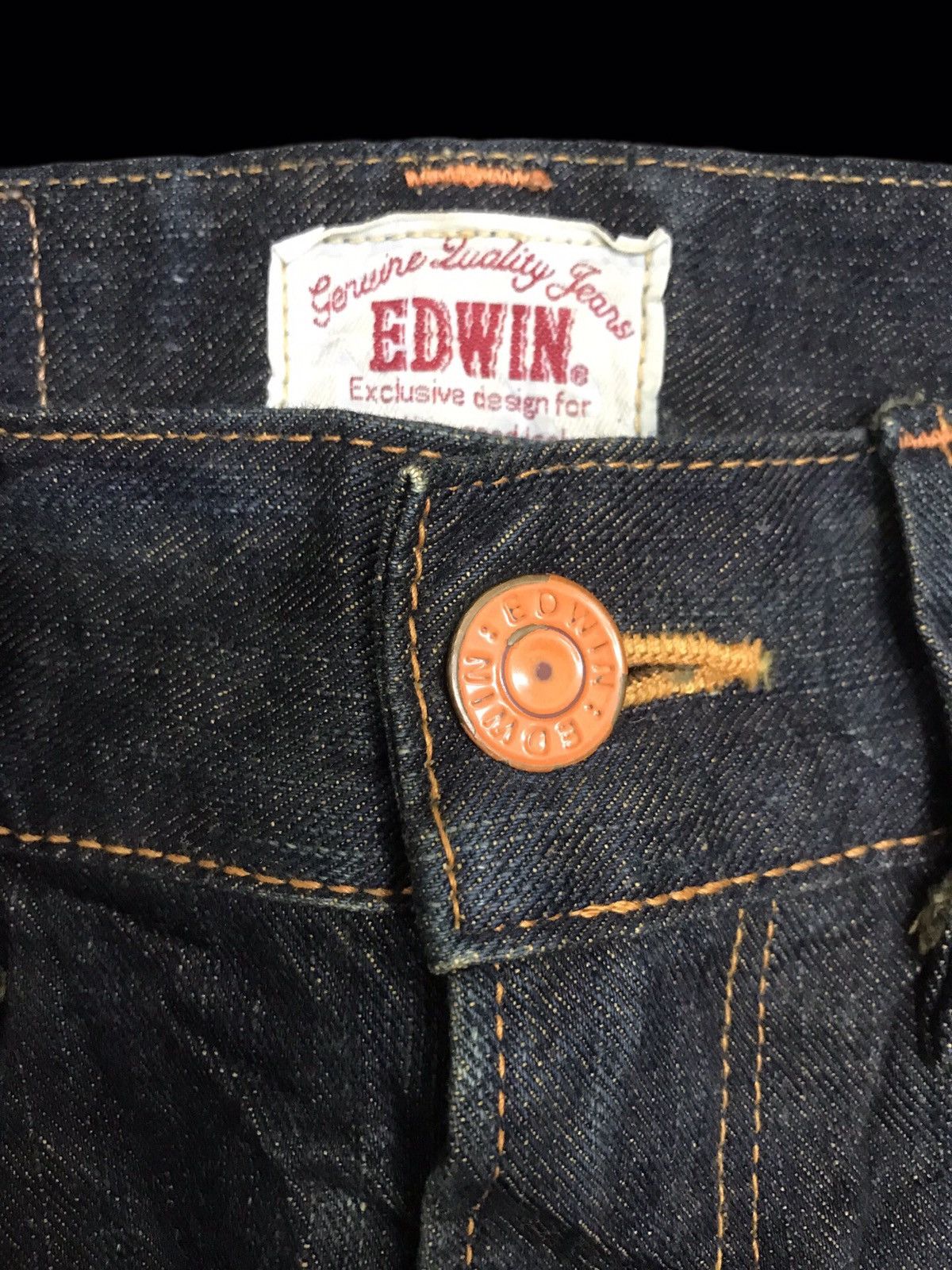 💥ARCHIVAL💥EDWIN RUSTY WASH INSANE FADES STYLE DENIM F380