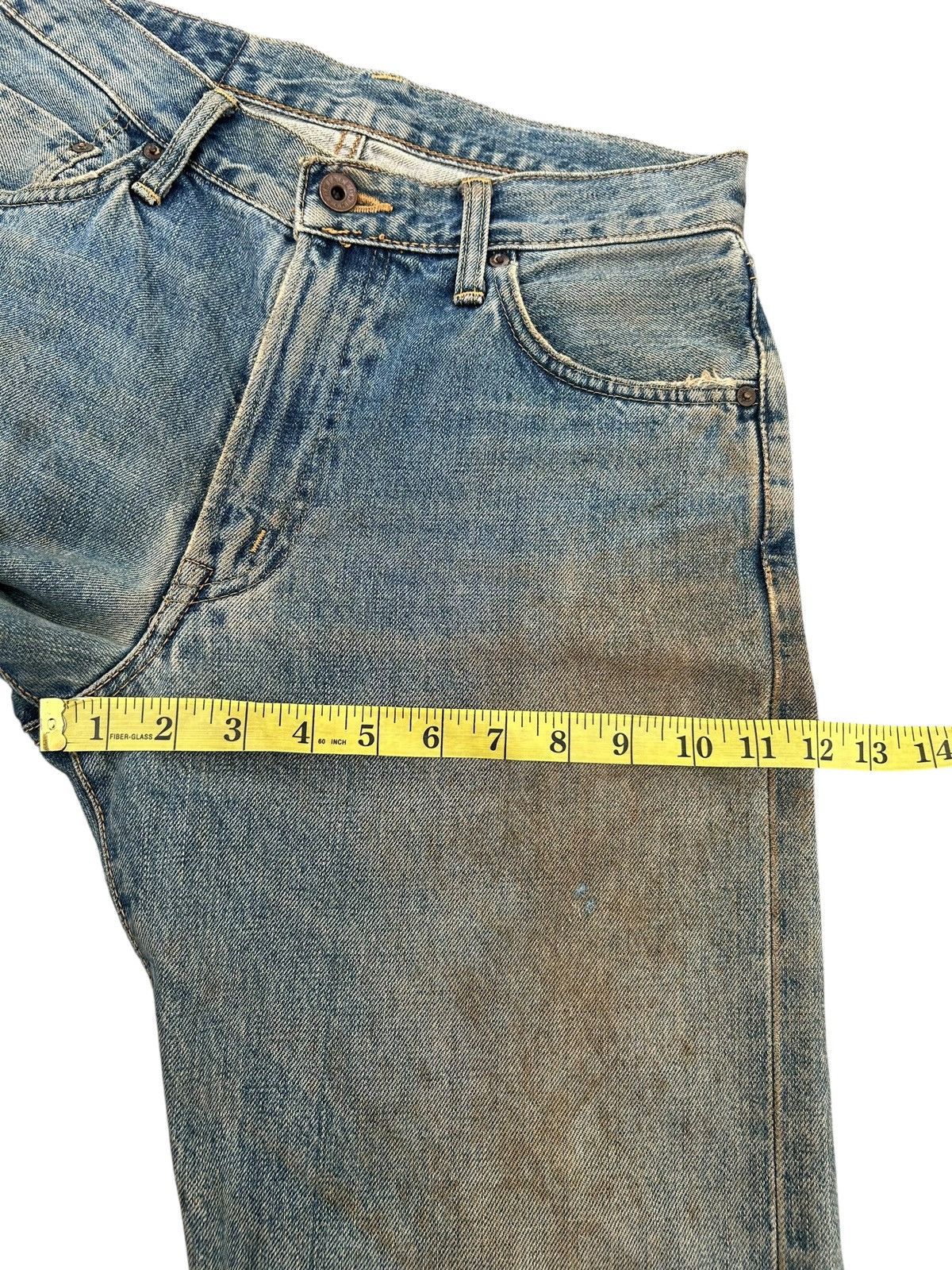 Kapital Vintage Edwin 505xx Selvedge Patina Dirty Denim jeans Size US 29 - 18 Thumbnail