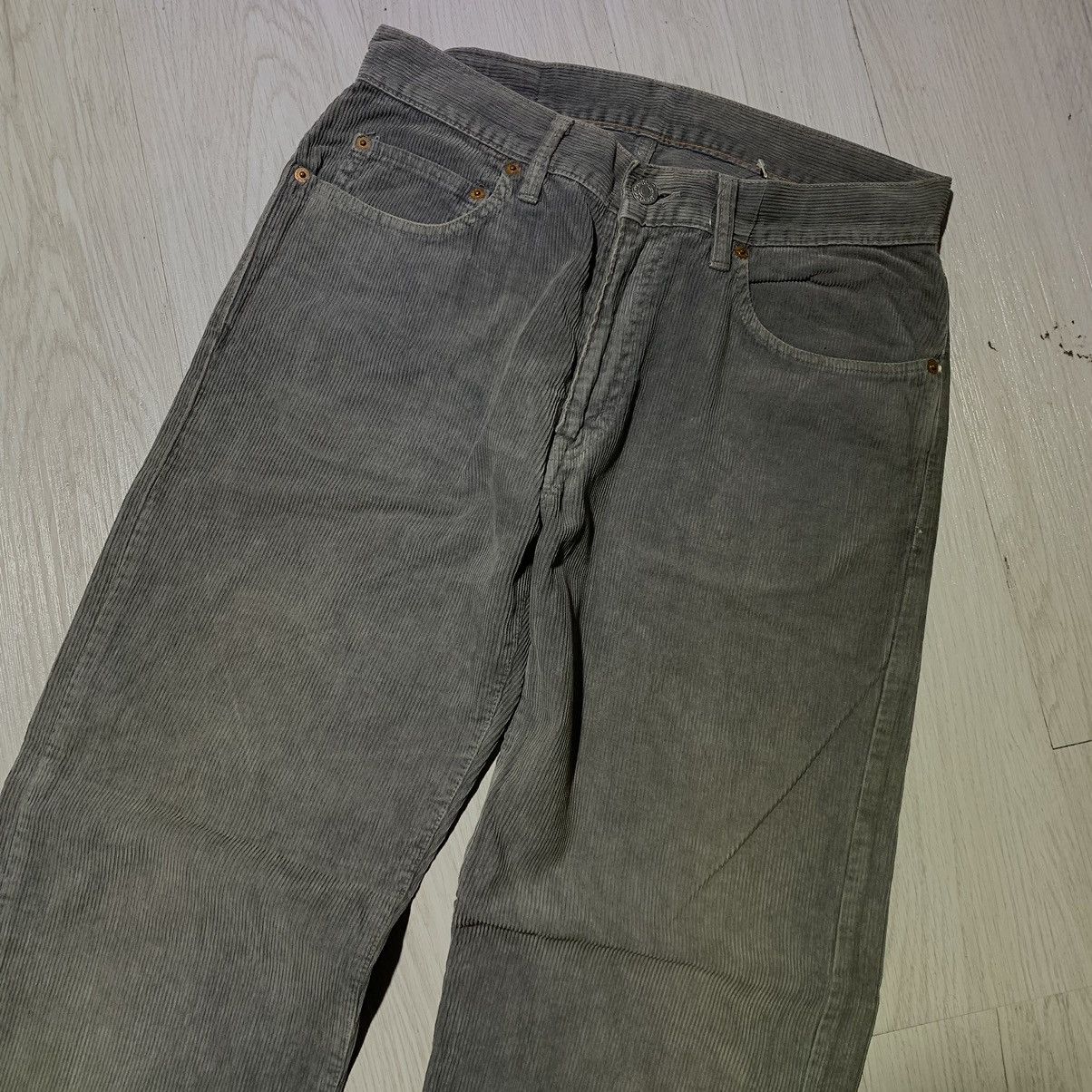 Blue Blue Japan × Japan Blue × Japanese Brand H.R Market Straight Corduroy Pants Size US 29 - 4 Thumbnail