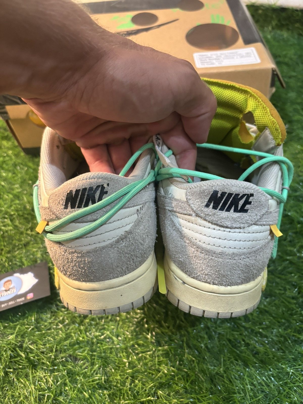 Nike Nike off white dunk low lot 14 Size US 8.5 / EU 41-42 - 4 Thumbnail