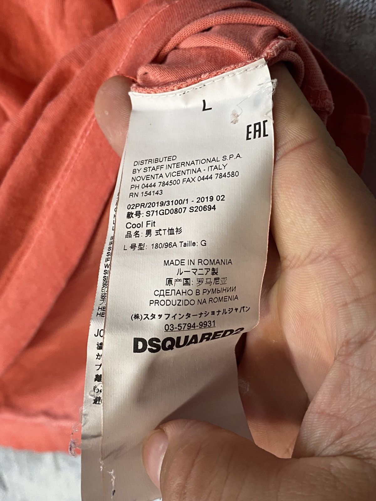 Dsquared2 Dsquared2 Brothers T-shirt Luxury Hype Casual Shirt Size L Size US L / EU 52-54 / 3 - 5 Thumbnail