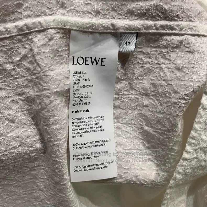 Loewe Loewe Dark Pattern Full Print Long Sleeve Shirt Size S / US 4 / IT 40 - 8 Thumbnail