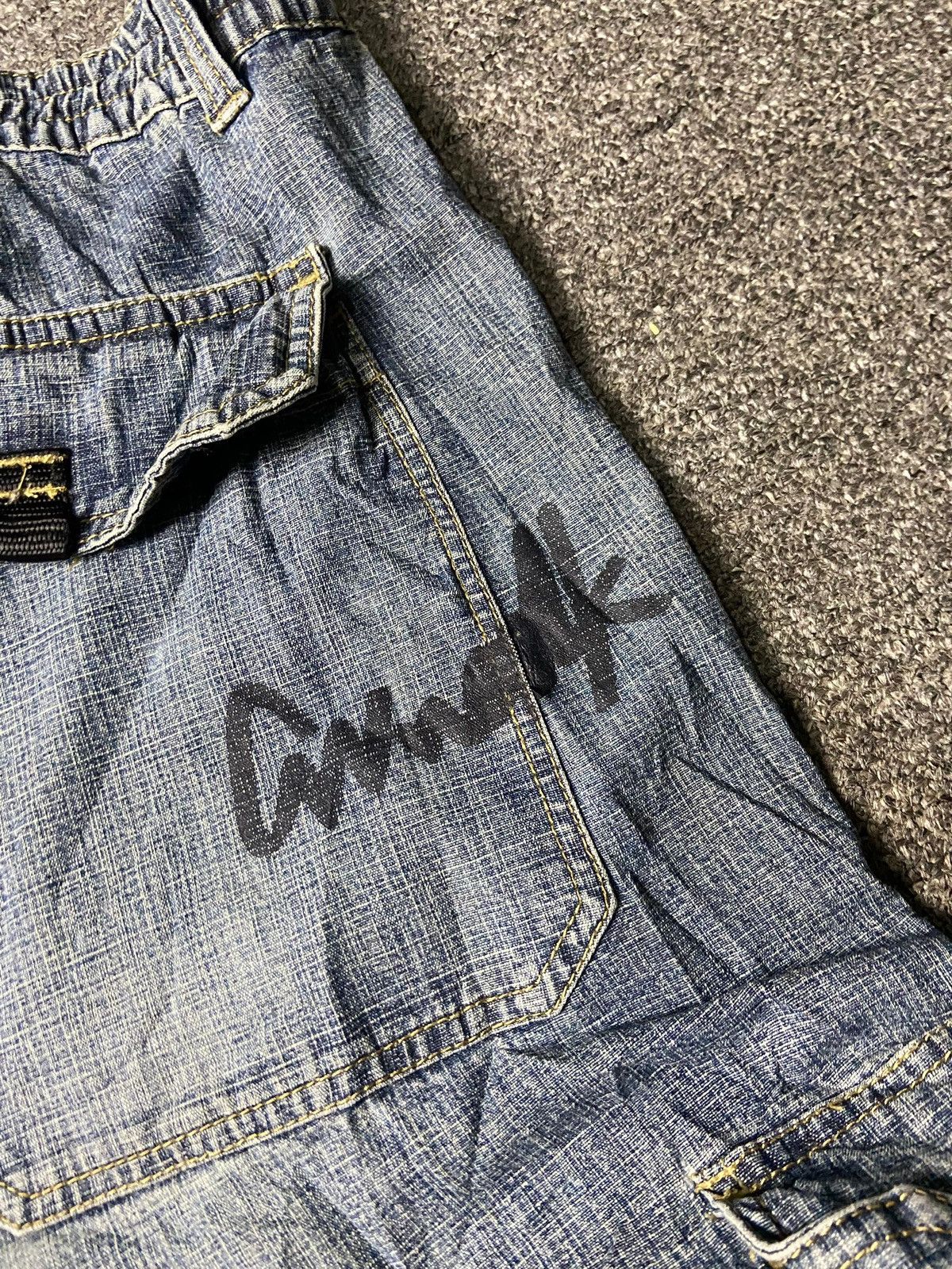 Japanese Brand Japanese Brand Baggy Cargo Jeans (158) Size US 44 / EU 60 - 3 Thumbnail