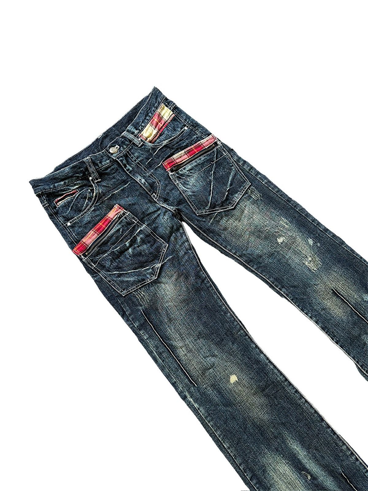 Beauty Beast 32''/42'' - 2000's Up Start Japan 6 pocket jeans Size US 32 / EU 48 - 4 Thumbnail