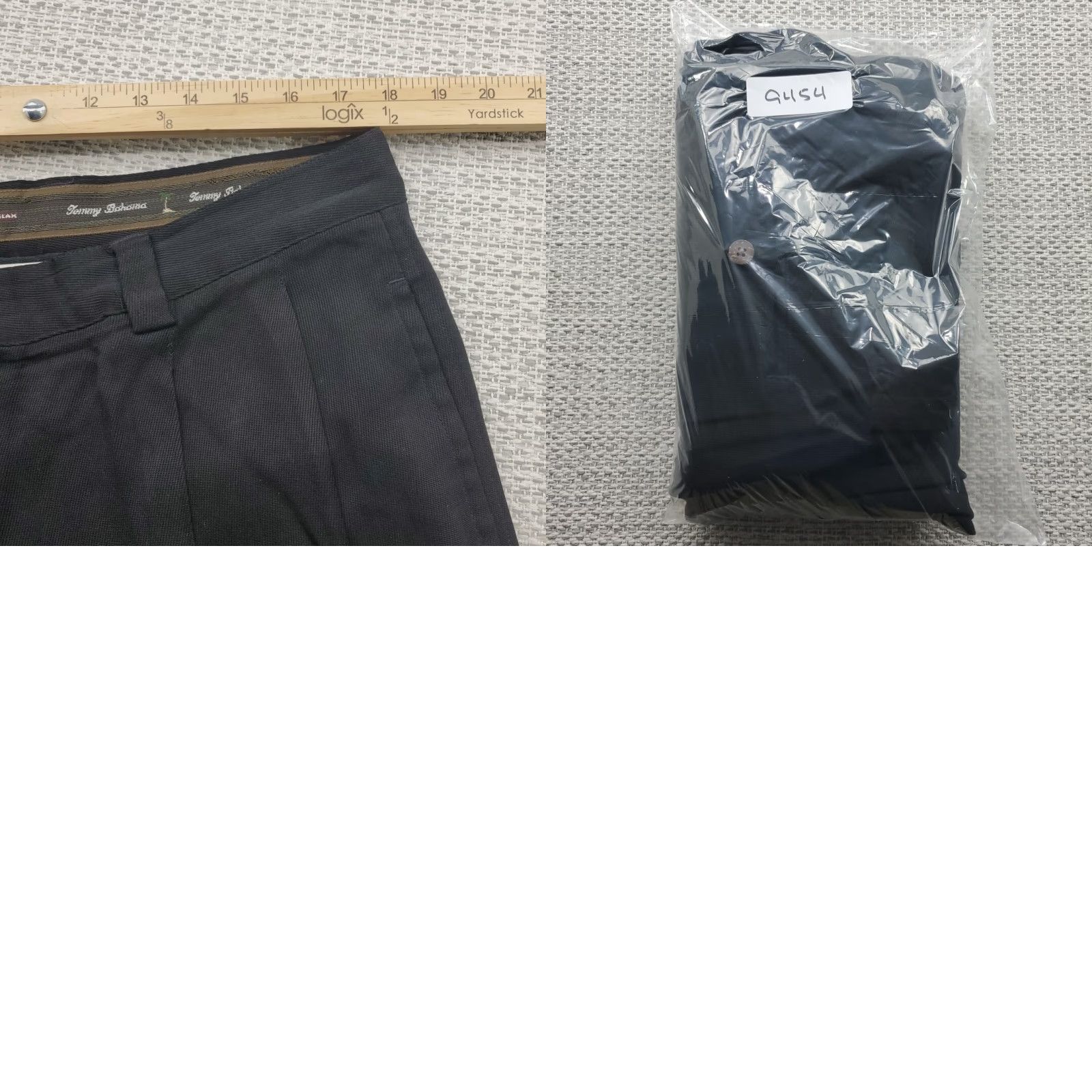 Tommy Bahama Tommy Bahama Silk Pants Mens 38x28 Pleated Front Dress Pants Black Beach Casual High Quality Size US 38 / EU 54 - 8 Thumbnail