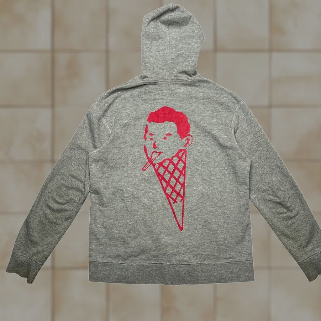 Vintage Billionaire Boys Club BBC Icecream Hoodie Full Zip Gray Men's Size US M / EU 48-50 / 2 - 1 Thumbnail