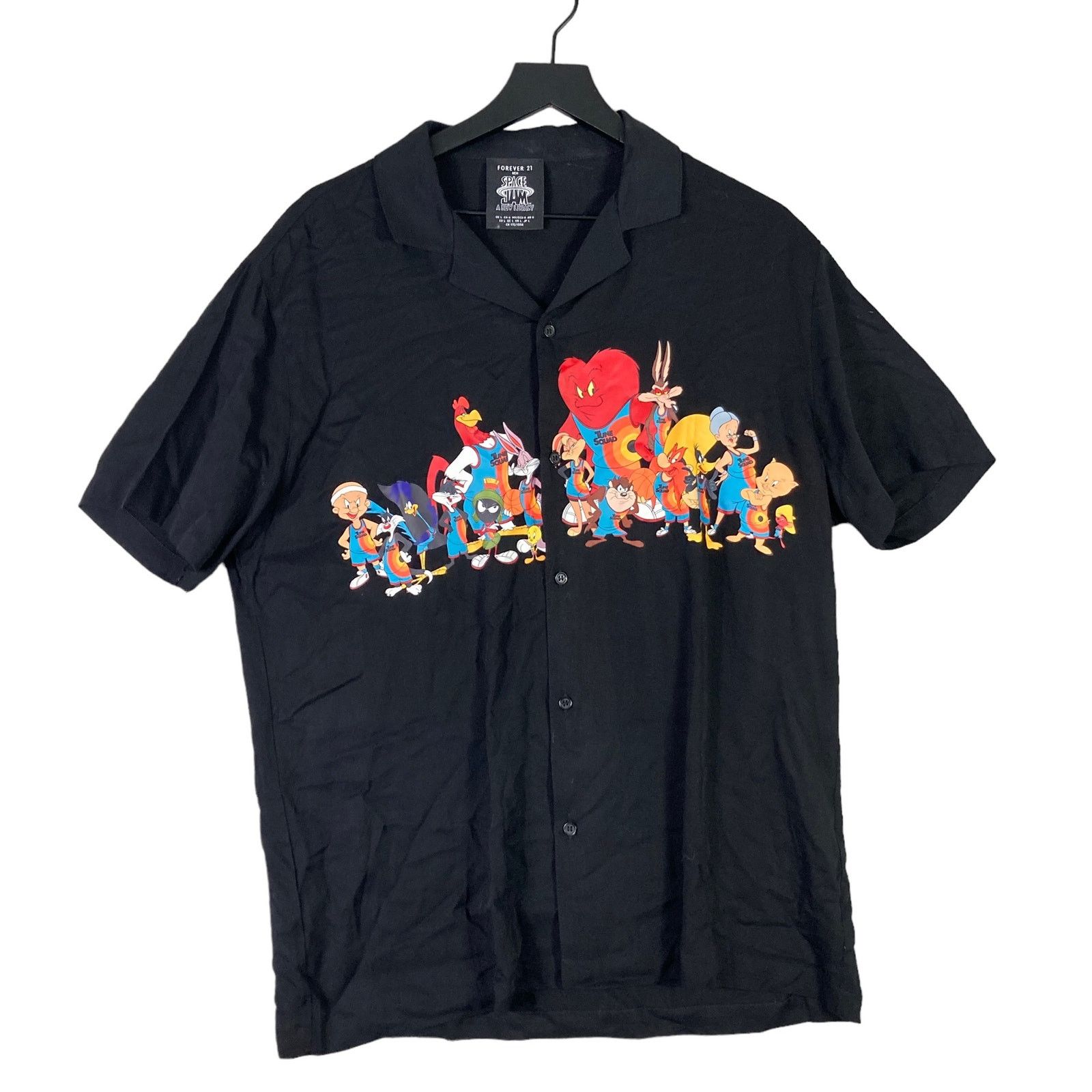 Other Space Jam A New Legacy Button Up Shirt Men's L Looney Tunes Size US L / EU 52-54 / 3 - 1 Thumbnail