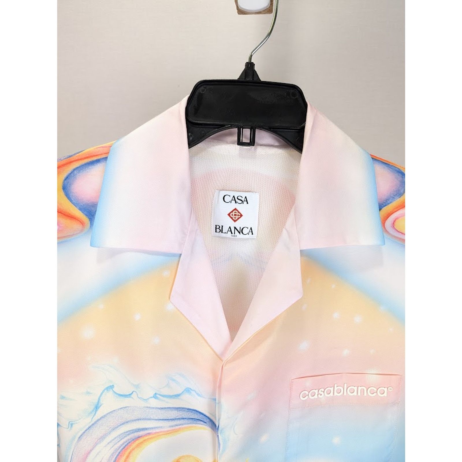 Casablanca o1rshd1 DUP / Printed Swim Open Collar Shirt in Multicolor Size US L / EU 52-54 / 3 - 3 Thumbnail