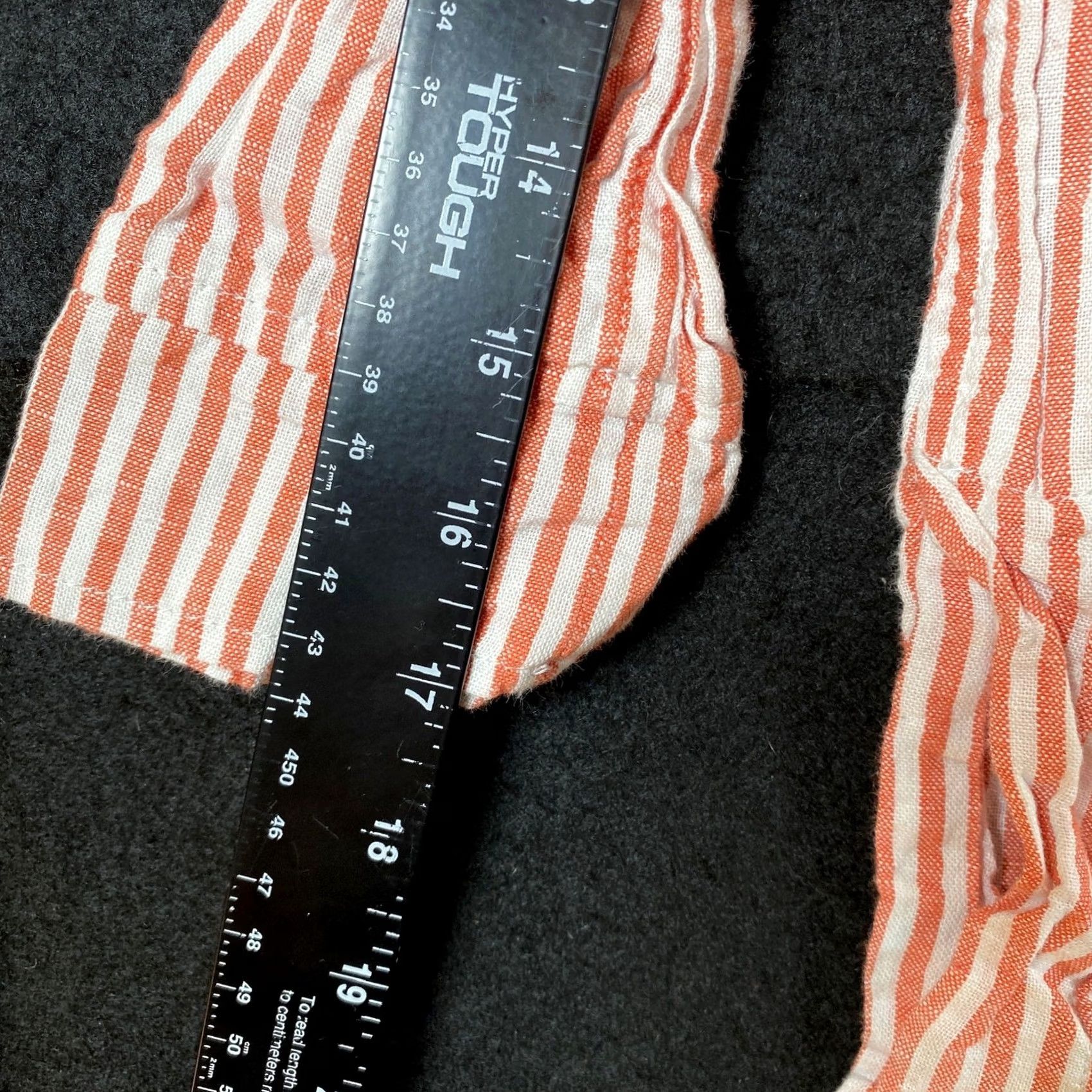 Eddie Bauer Eddie Bauer Women Shirt Orange White Striped Linen Blend Long Sleeve VNeck XS Blouse Shirt Ladies Seasonal Casual Size XS / US 0-2 / IT 36-38 - 5 Thumbnail