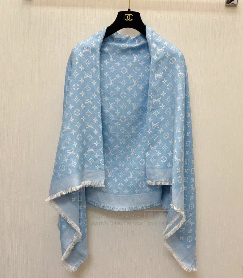 Louis Vuitton Louis Vuitton Shawl scarf Size ONE SIZE - 1 Thumbnail