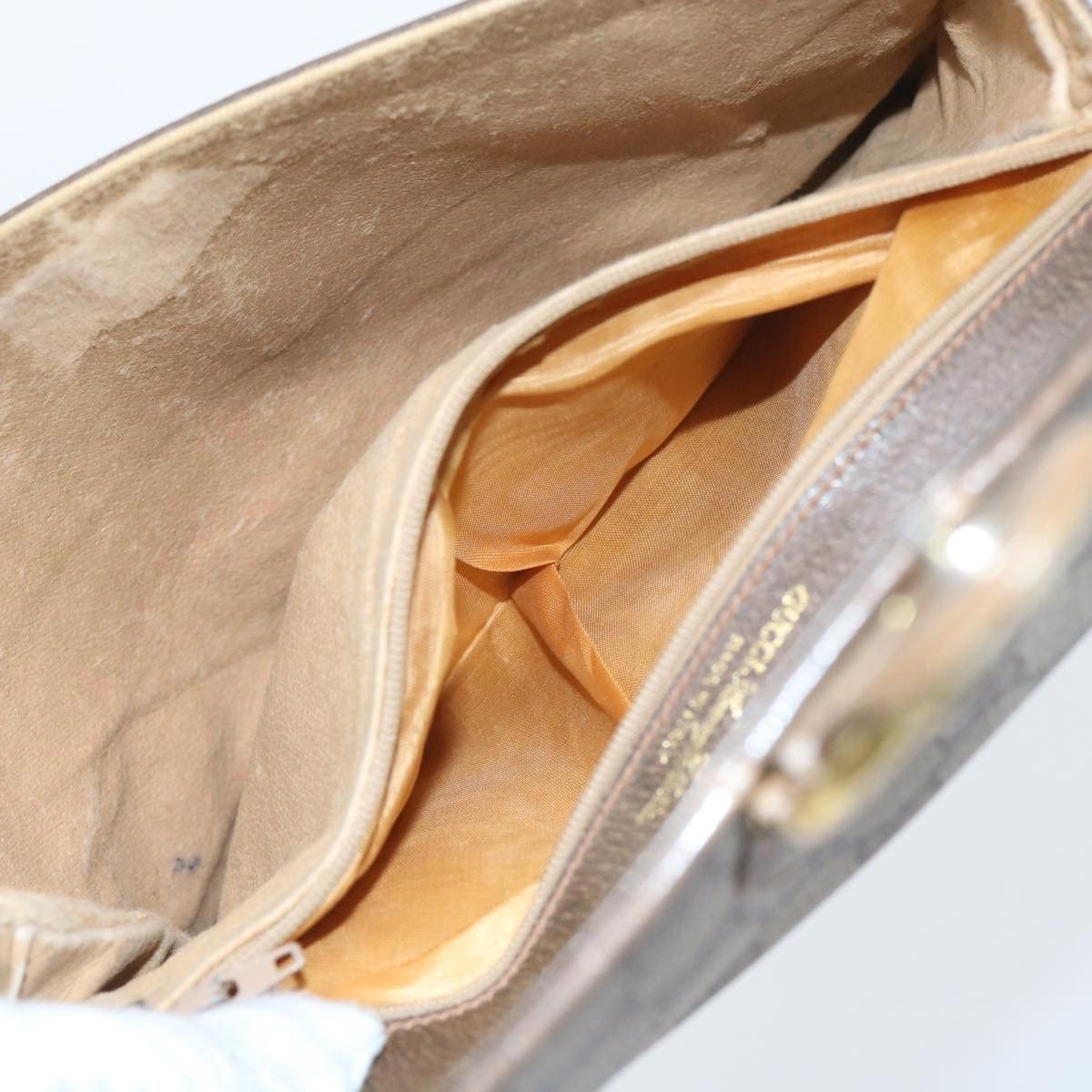 Gucci GUCCI GG Supreme Shoulder Bag Pvc Leather Beige Size ONE SIZE - 13 Thumbnail