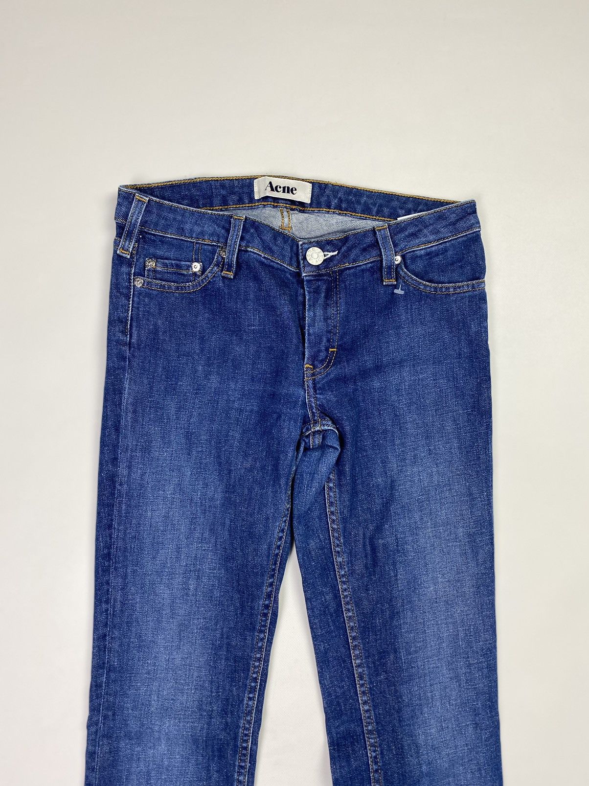Acne Studios Acne Hex Marine ladies jeans size 26 / 32 Size 26" / US 2 / IT 38 - 7 Thumbnail