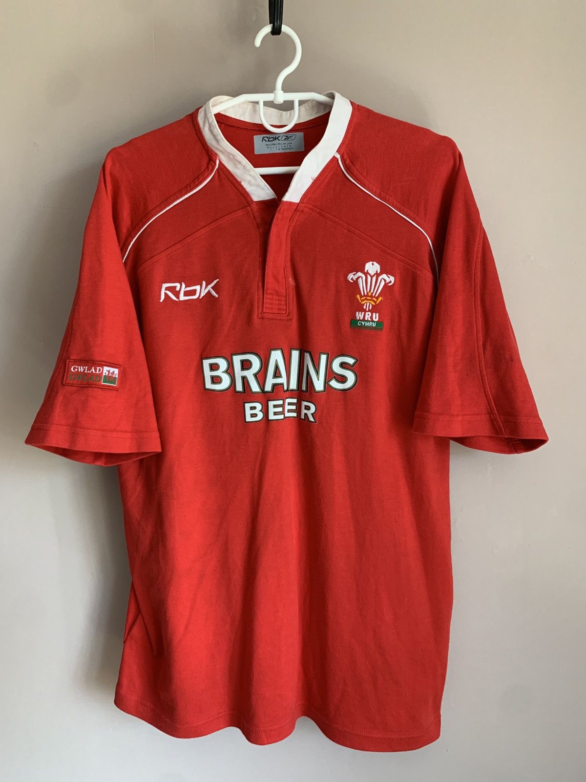 Reebok Wales Vintage Rugby Union Shirt Reebok Jersey Size M Size US M / EU 48-50 / 2 - 1 Thumbnail