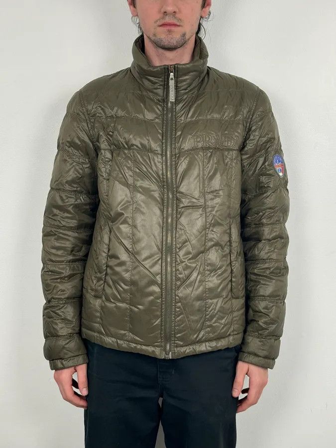 Prada AW2003 Prada Active Green Sport Puffer Jacket Size US M / EU 48-50 / 2 - 2 Thumbnail