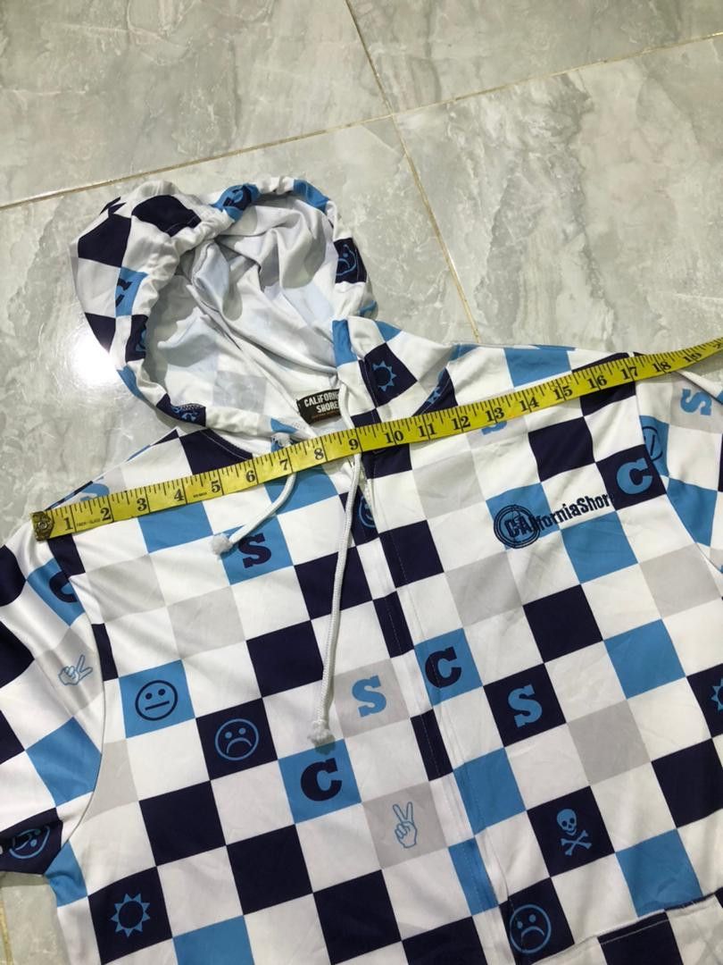 Other California Shore Checkered Surfing Pull-over Hoodie Size US S / EU 44-46 / 1 - 15 Thumbnail