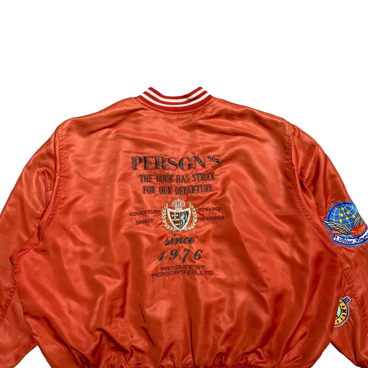 PERSON'S Vintage Person’s Big Logo Nylon Jacket Size US L / EU 52-54 / 3 - 4 Thumbnail