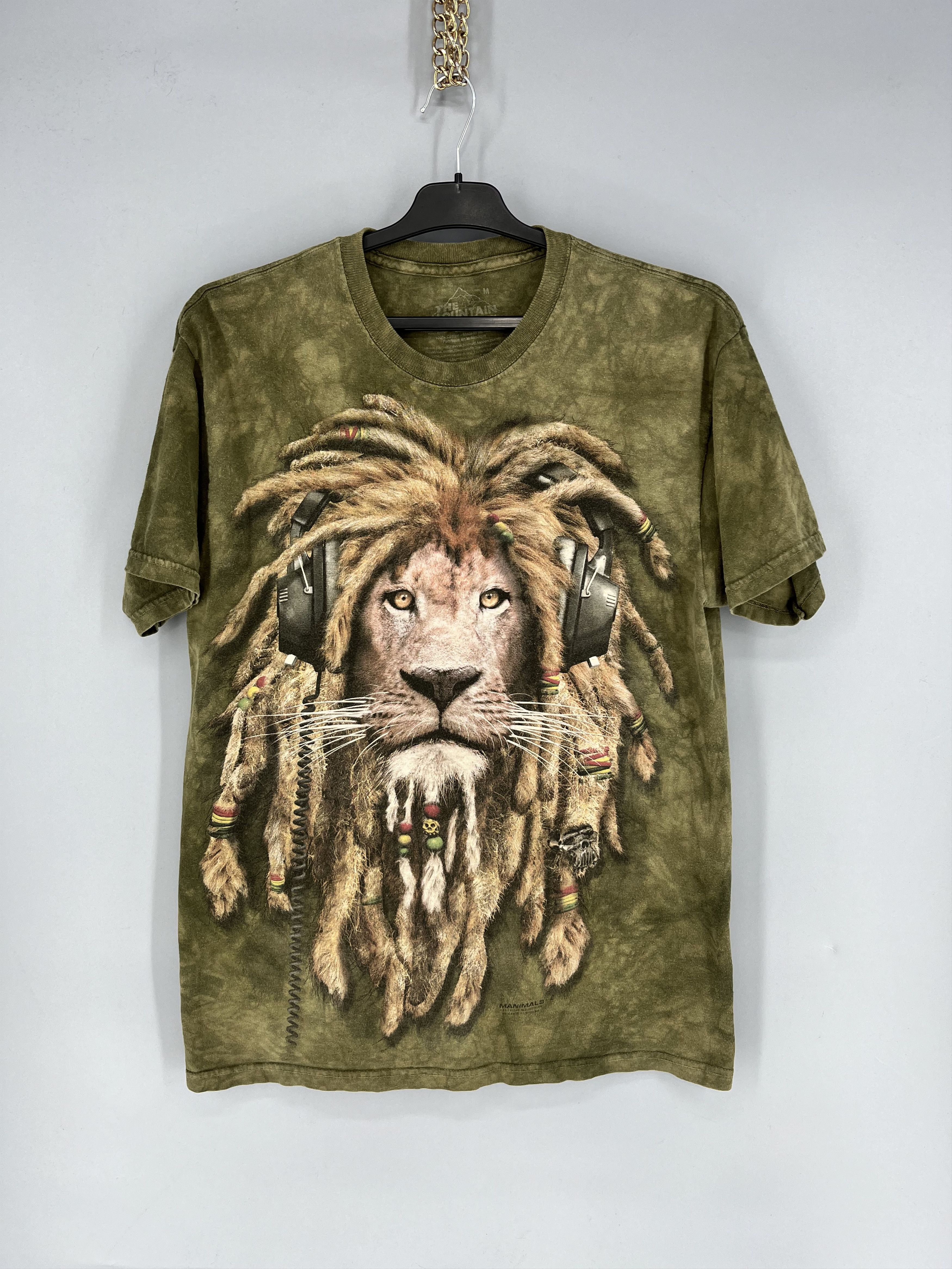 Band Tees Vintage The Mountain Lion Rasta Tshirts Size US M / EU 48-50 / 2 - 1 Thumbnail